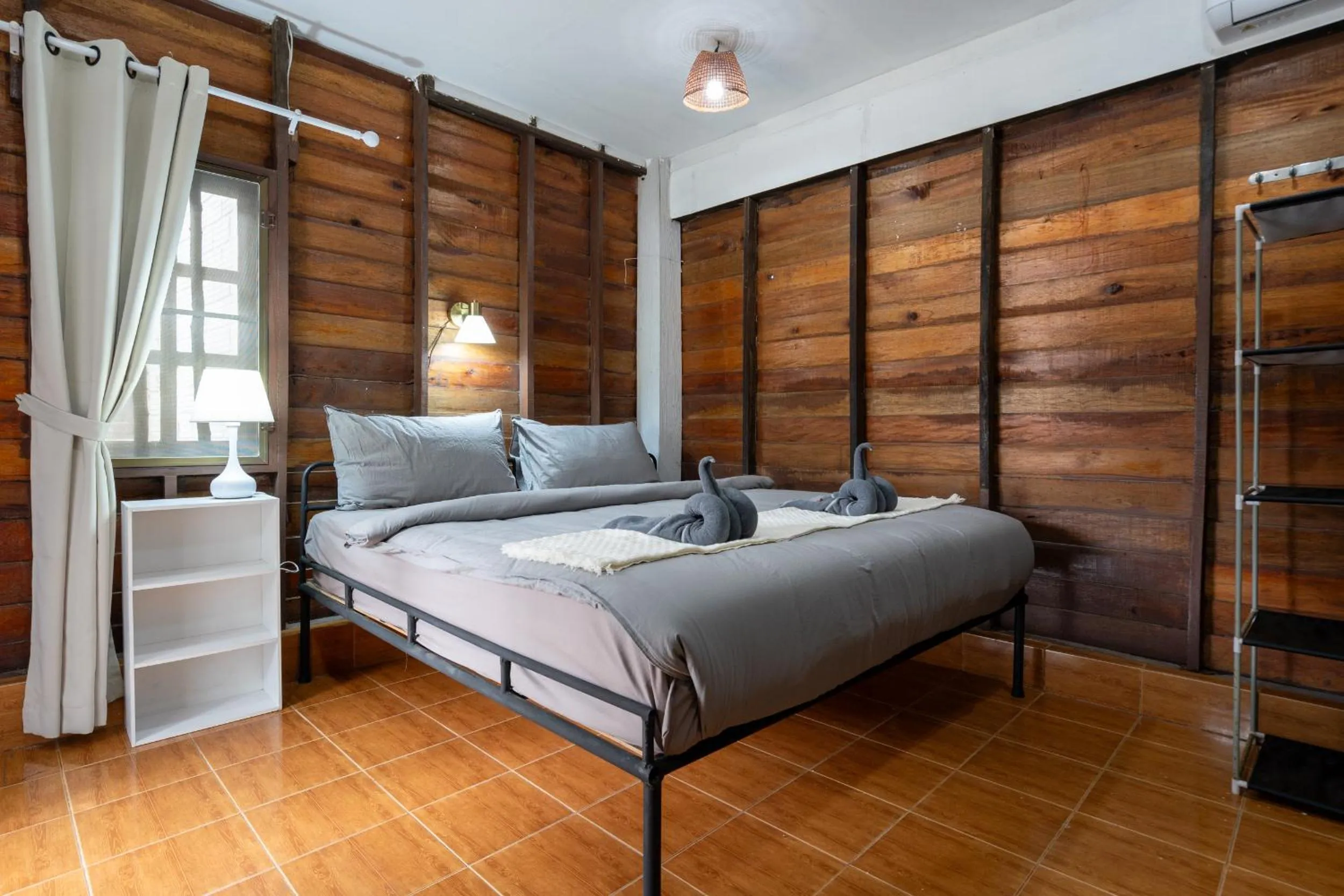 Bed in Breeze Bungalows