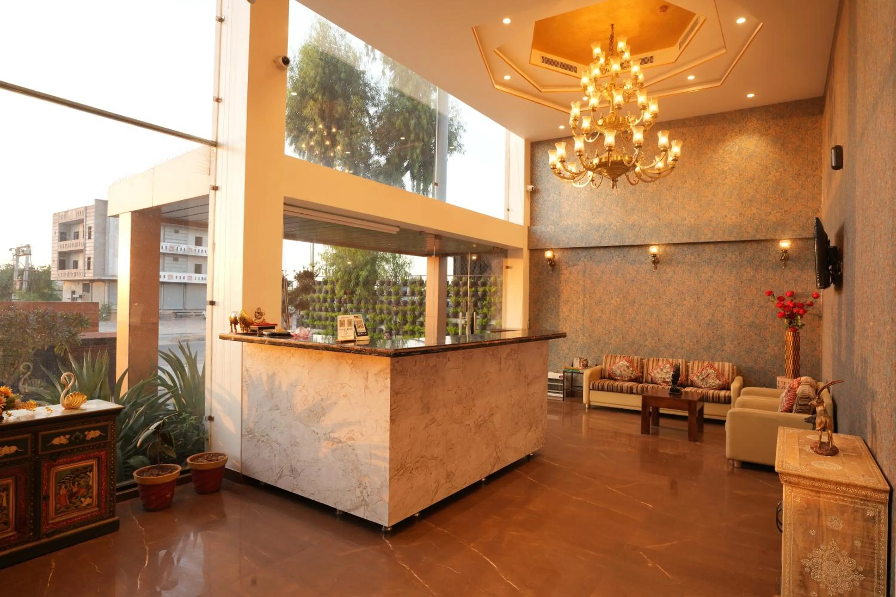 Lobby or reception in Stamps by Eight Continents, Jodhpur