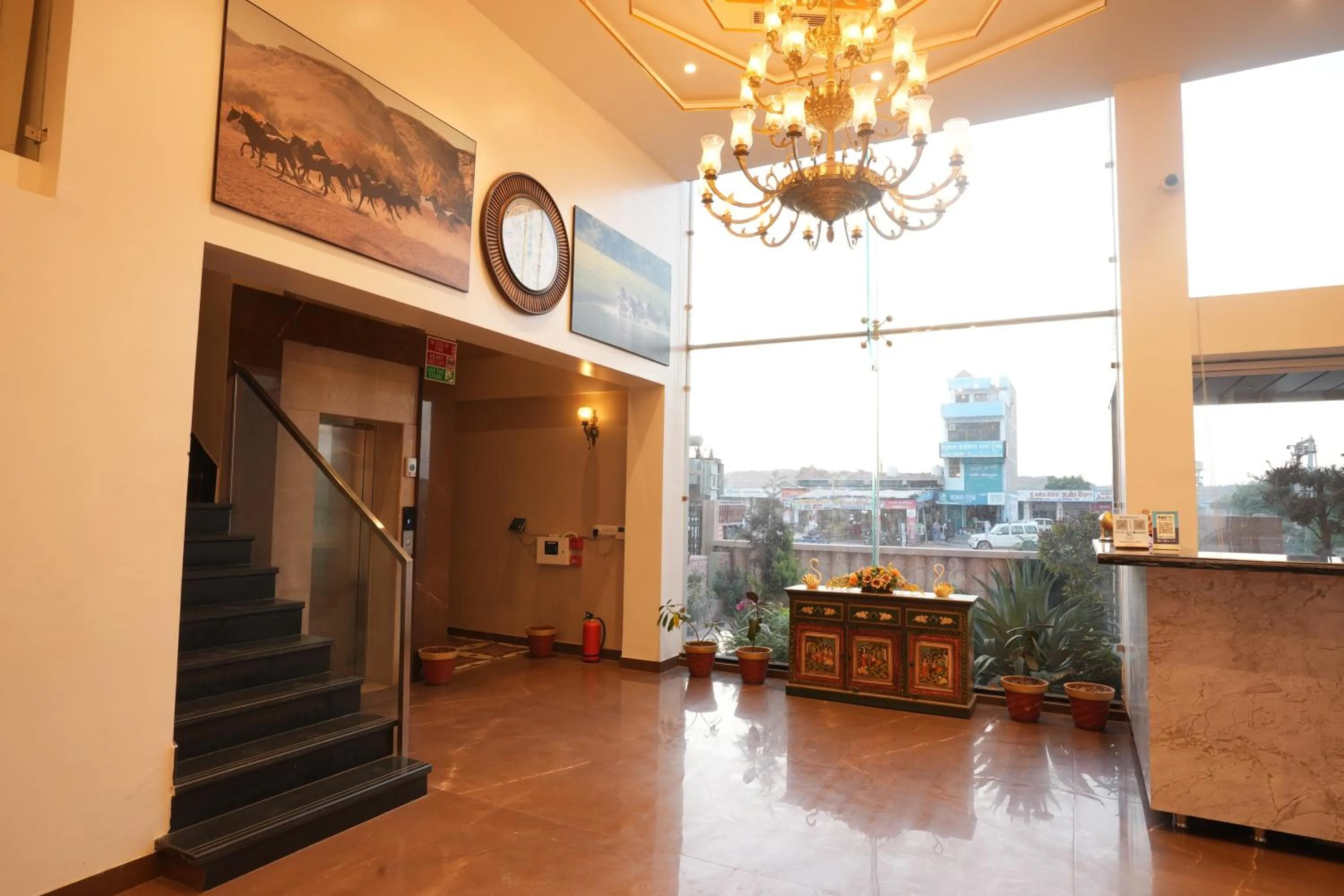 Lobby or reception in Stamps by Eight Continents, Jodhpur