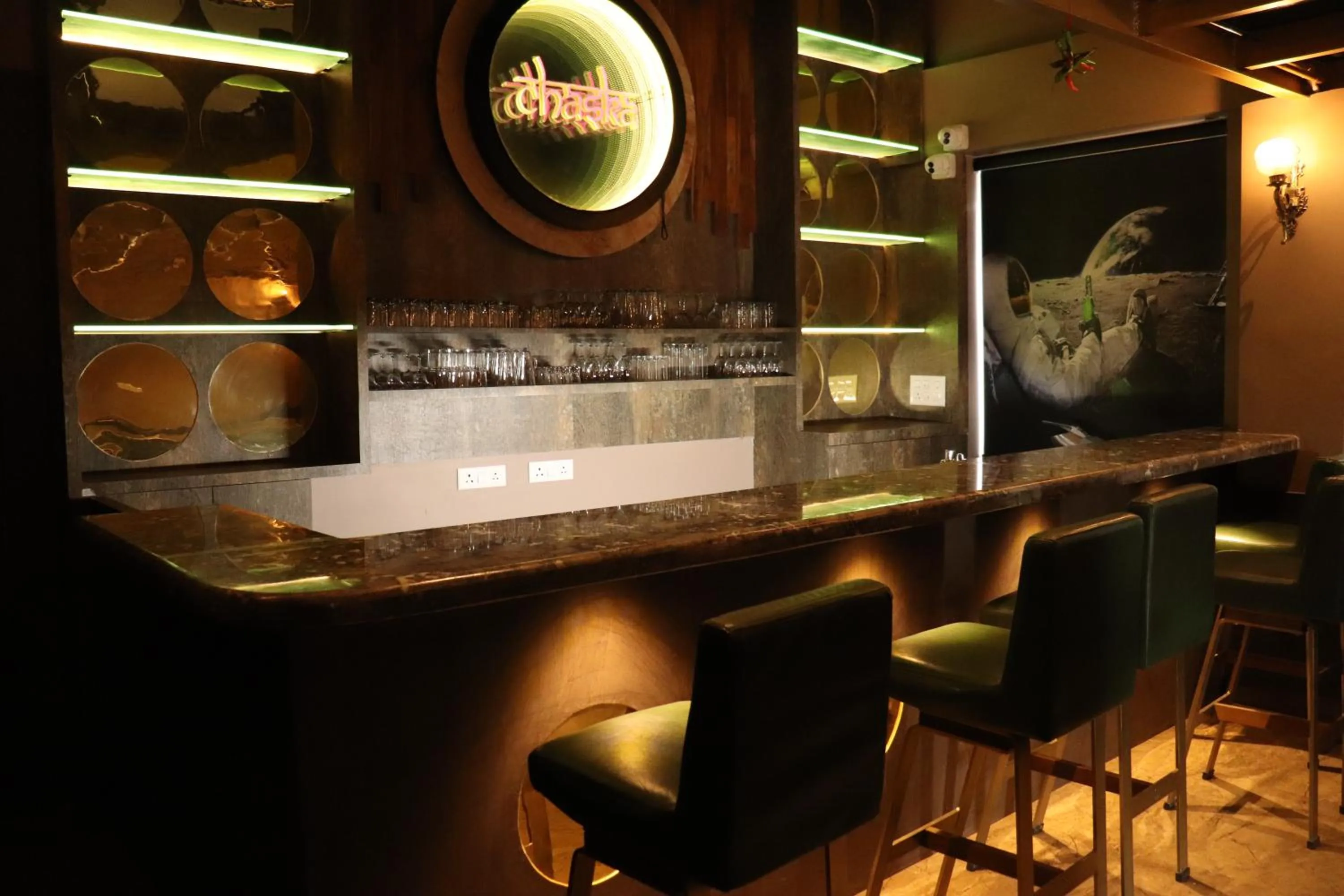 Lounge or bar in Stamps by Eight Continents, Jodhpur