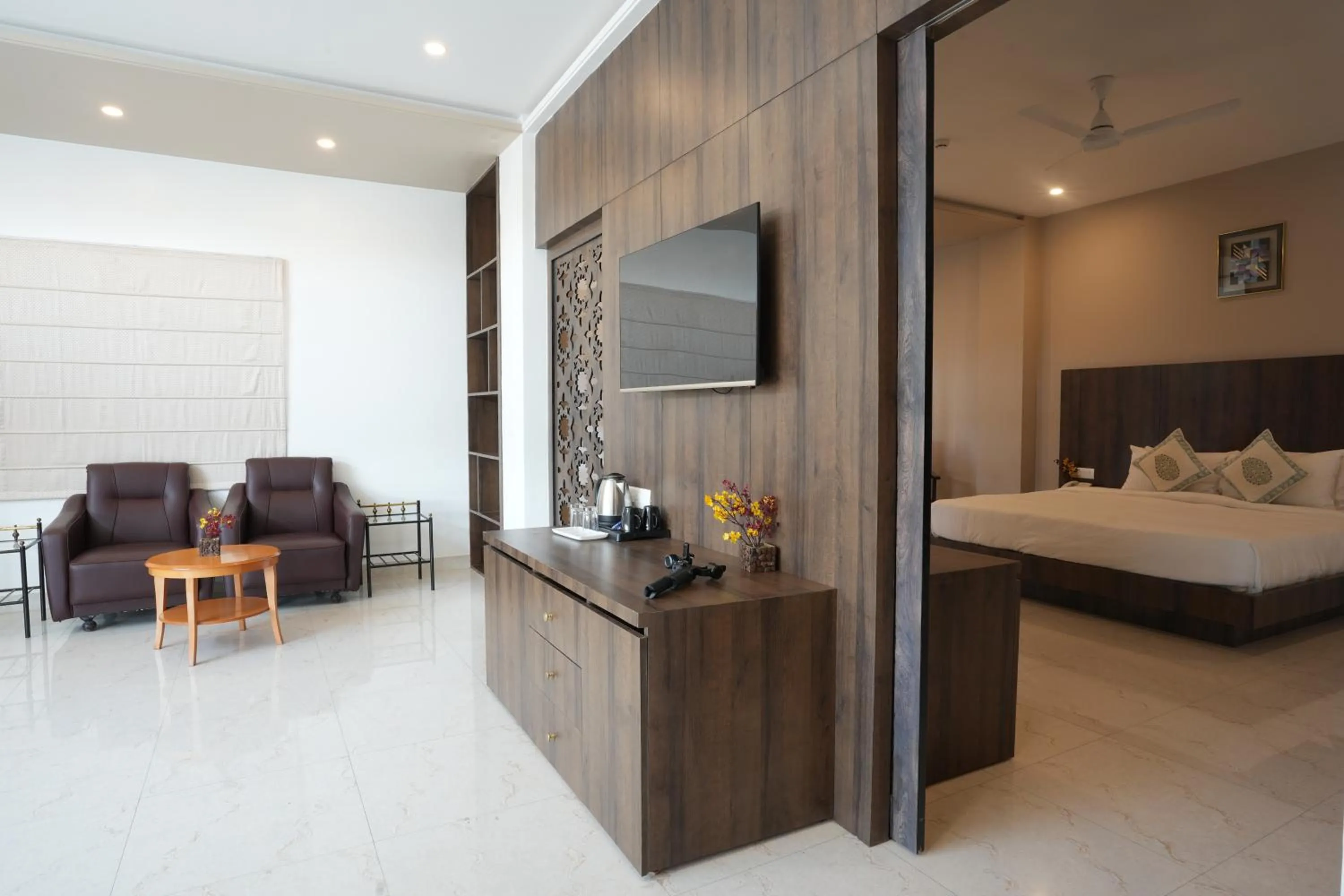 Photo of the whole room, Bed in Stamps by Eight Continents, Jodhpur