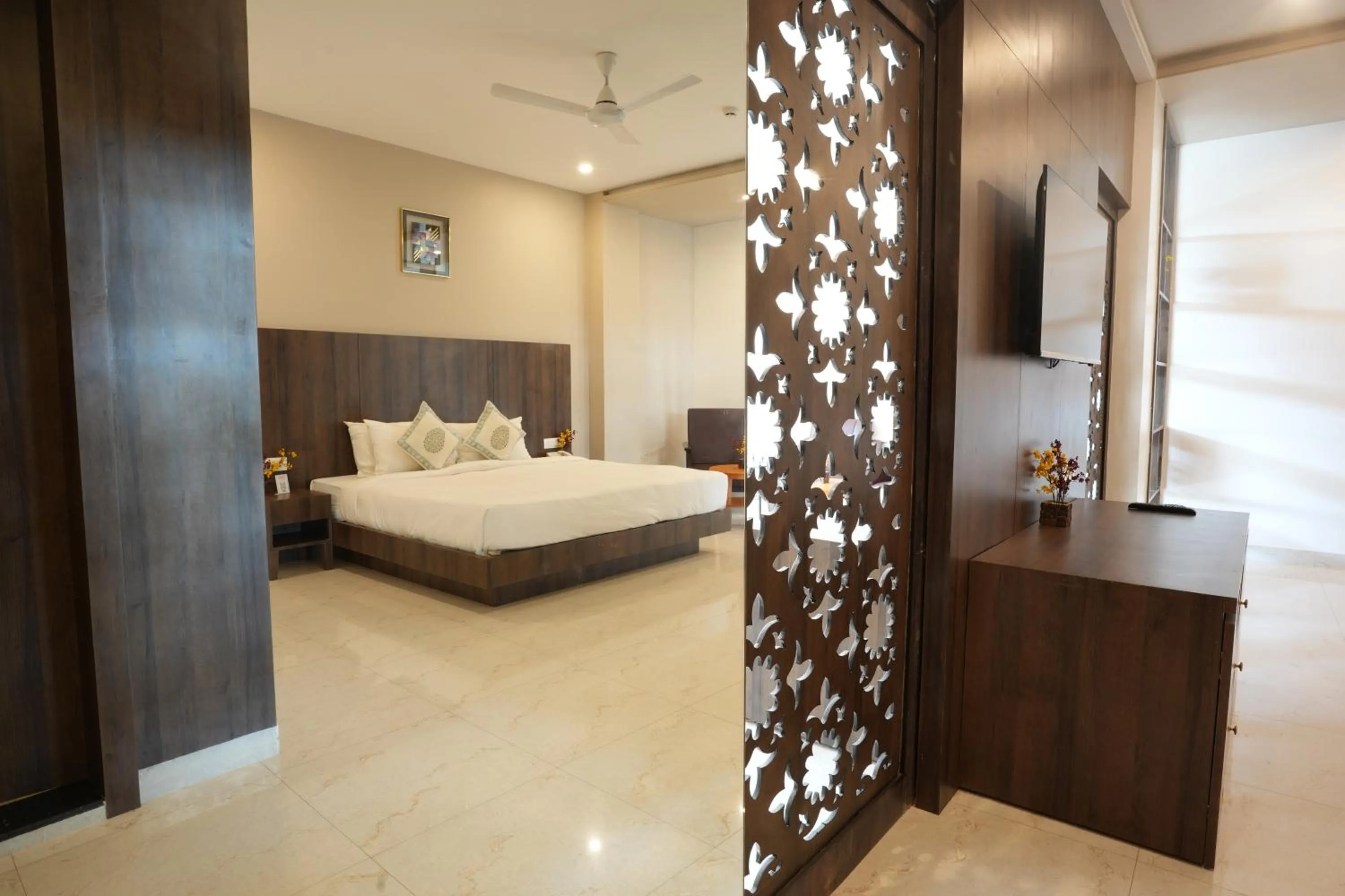 Photo of the whole room, Bed in Stamps by Eight Continents, Jodhpur