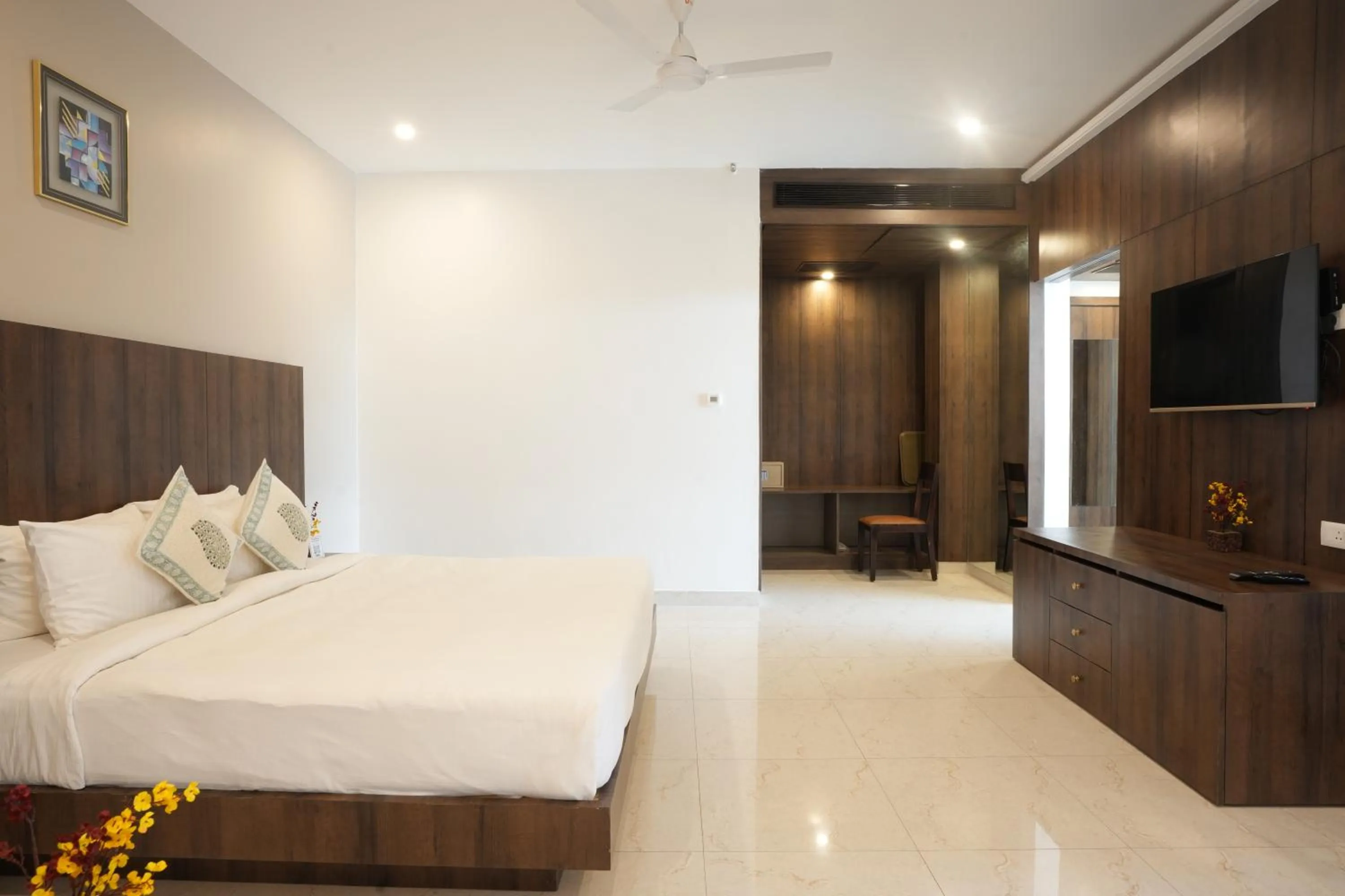 Photo of the whole room, Bed in Stamps by Eight Continents, Jodhpur