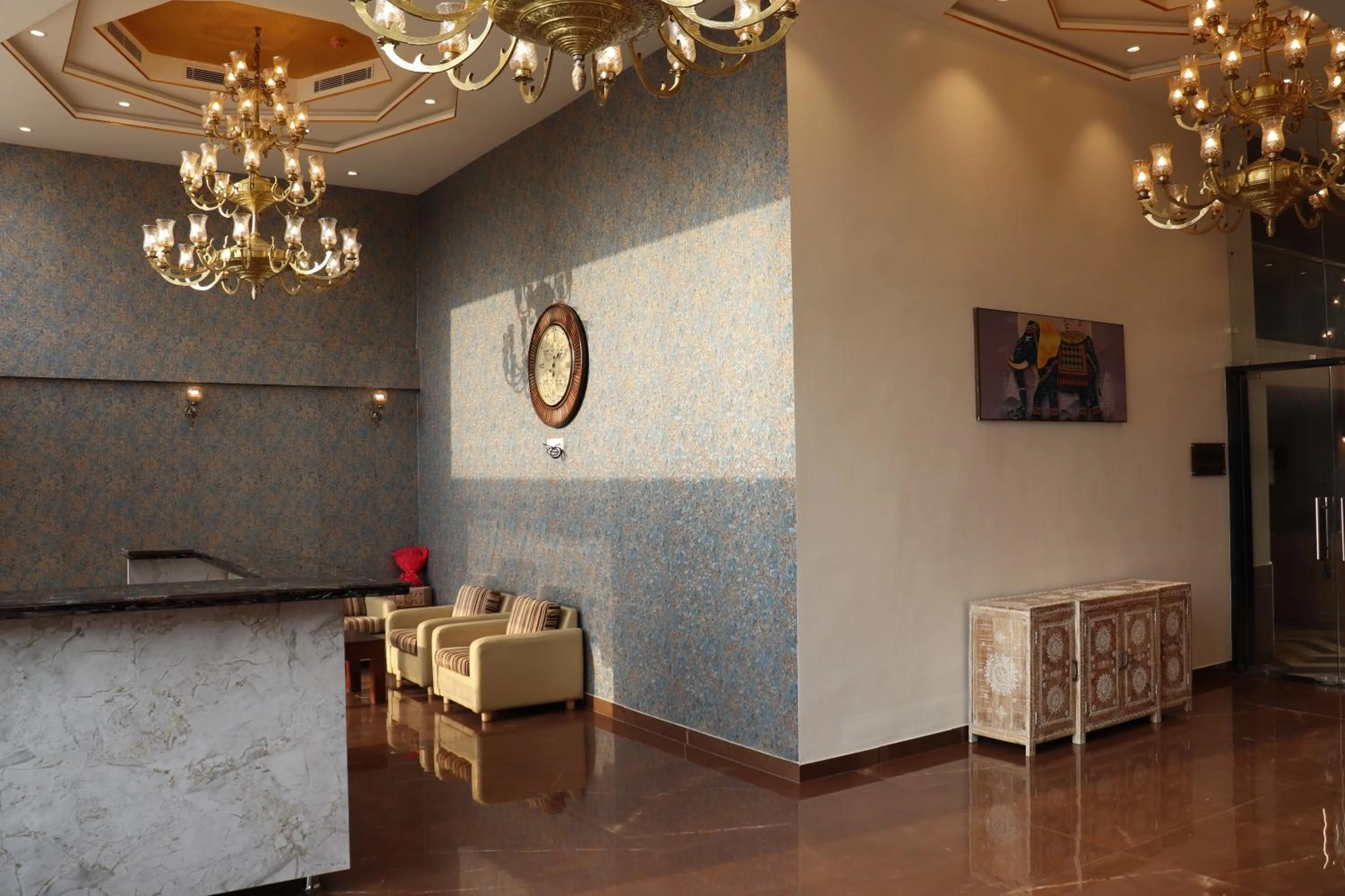 Lobby or reception in Stamps by Eight Continents, Jodhpur