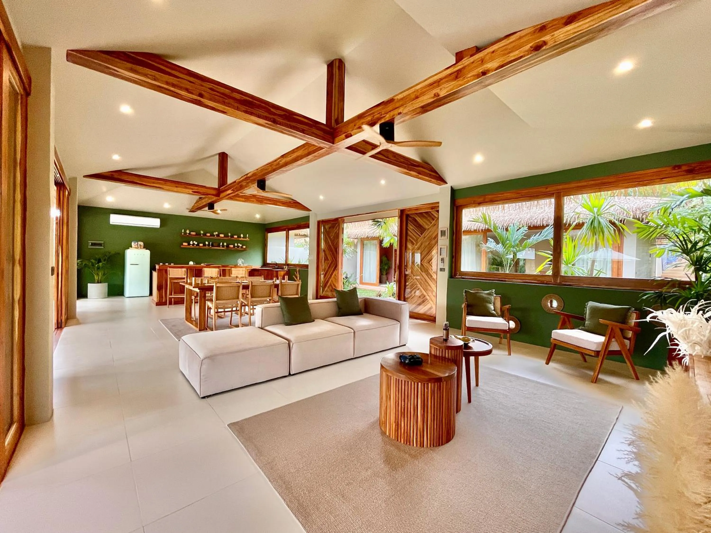 Bed in Wild Cottages Elephant Sanctuary Resort