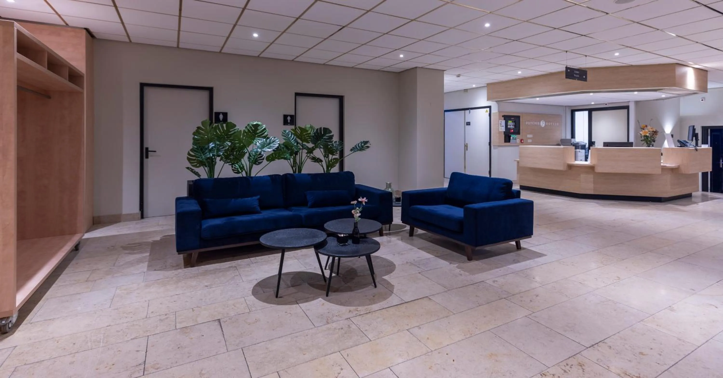 Lobby or reception in Fletcher Hotel-Restaurant Langewold