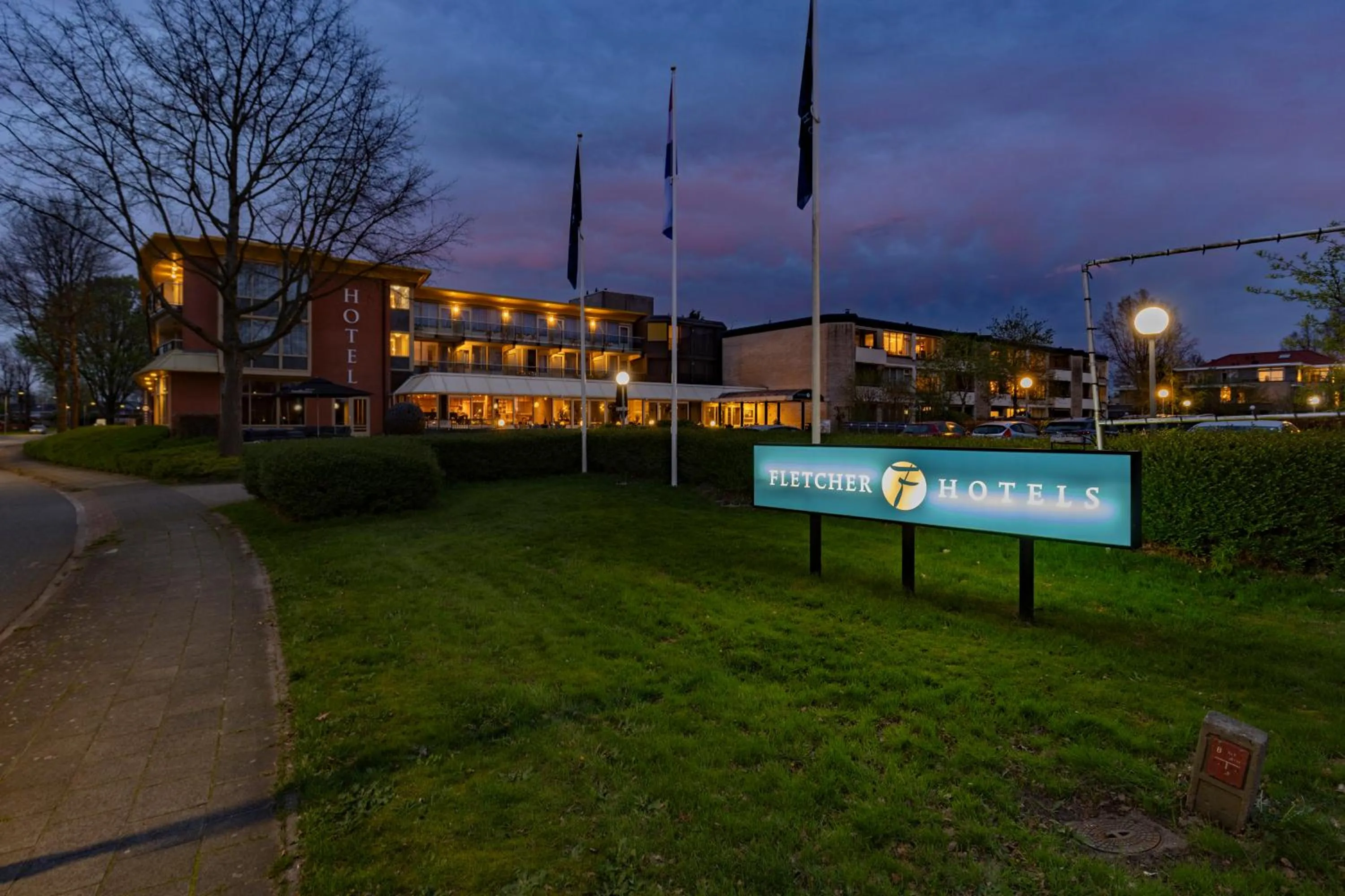 Garden in Fletcher Hotel-Restaurant Langewold