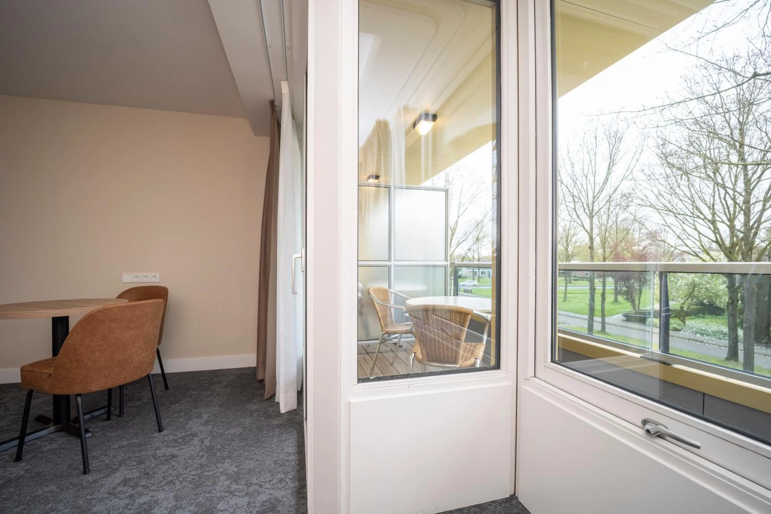 Patio in Fletcher Hotel-Restaurant Langewold