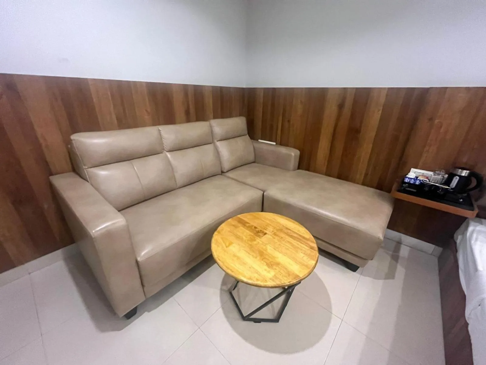 Seating area in Hotel Avenue Suites Near International Airport Bangalore