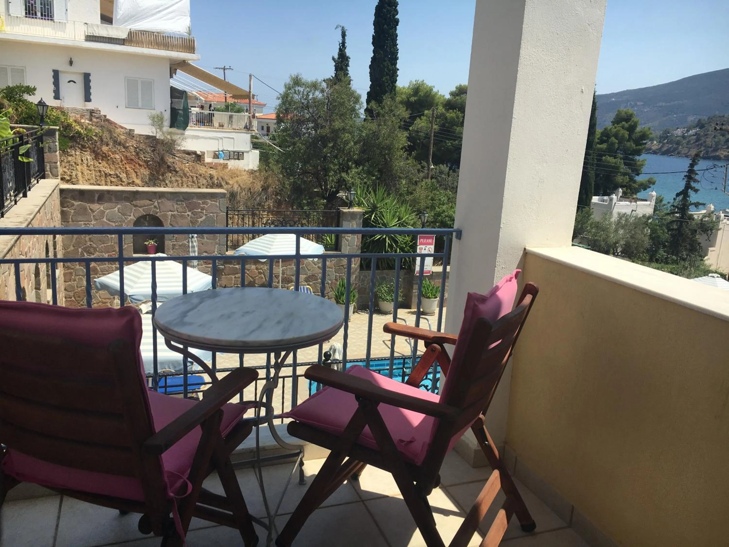 Pool view in KTM Sunny Villas