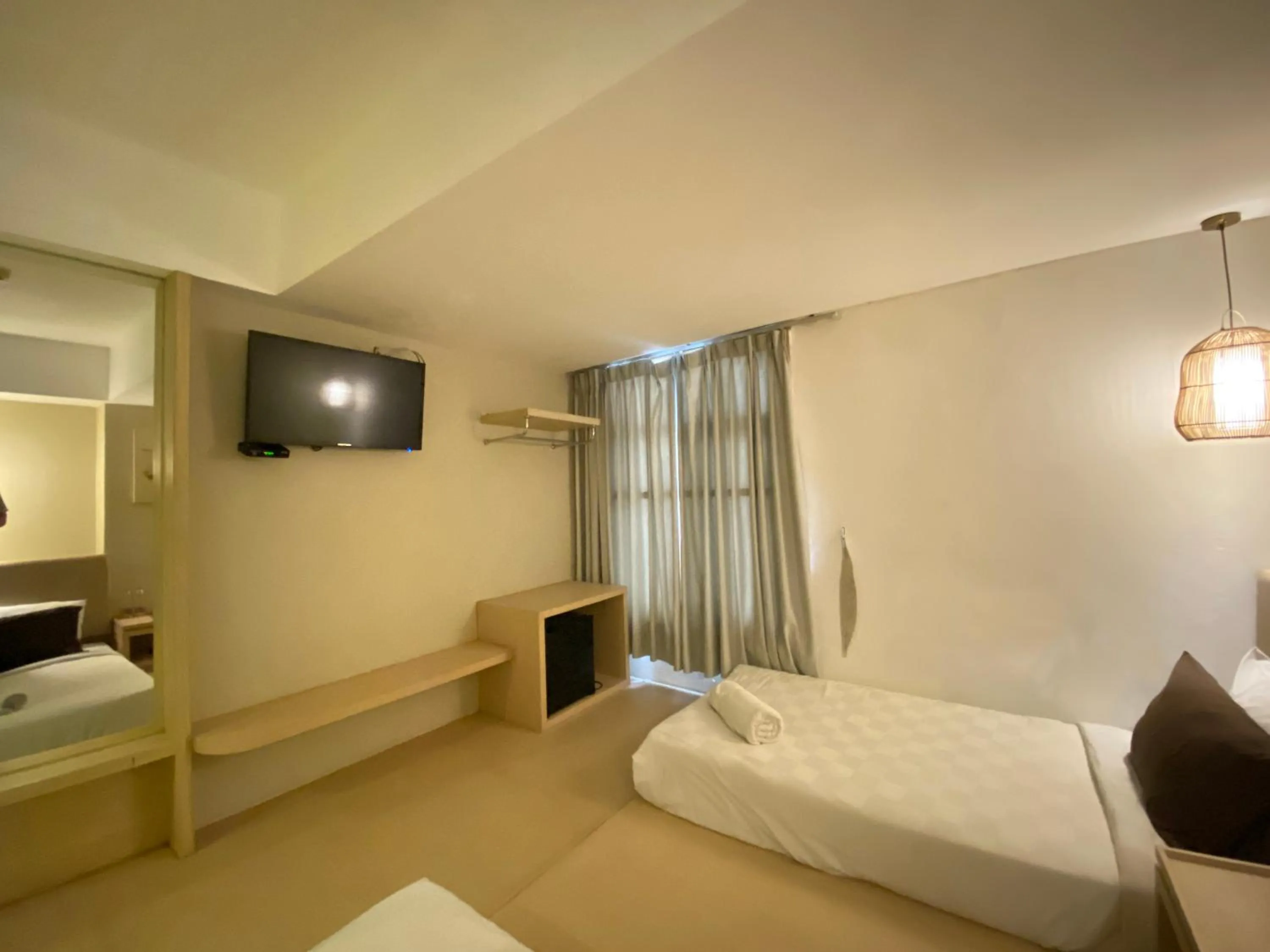 Bed in Kimono Spa Hotel