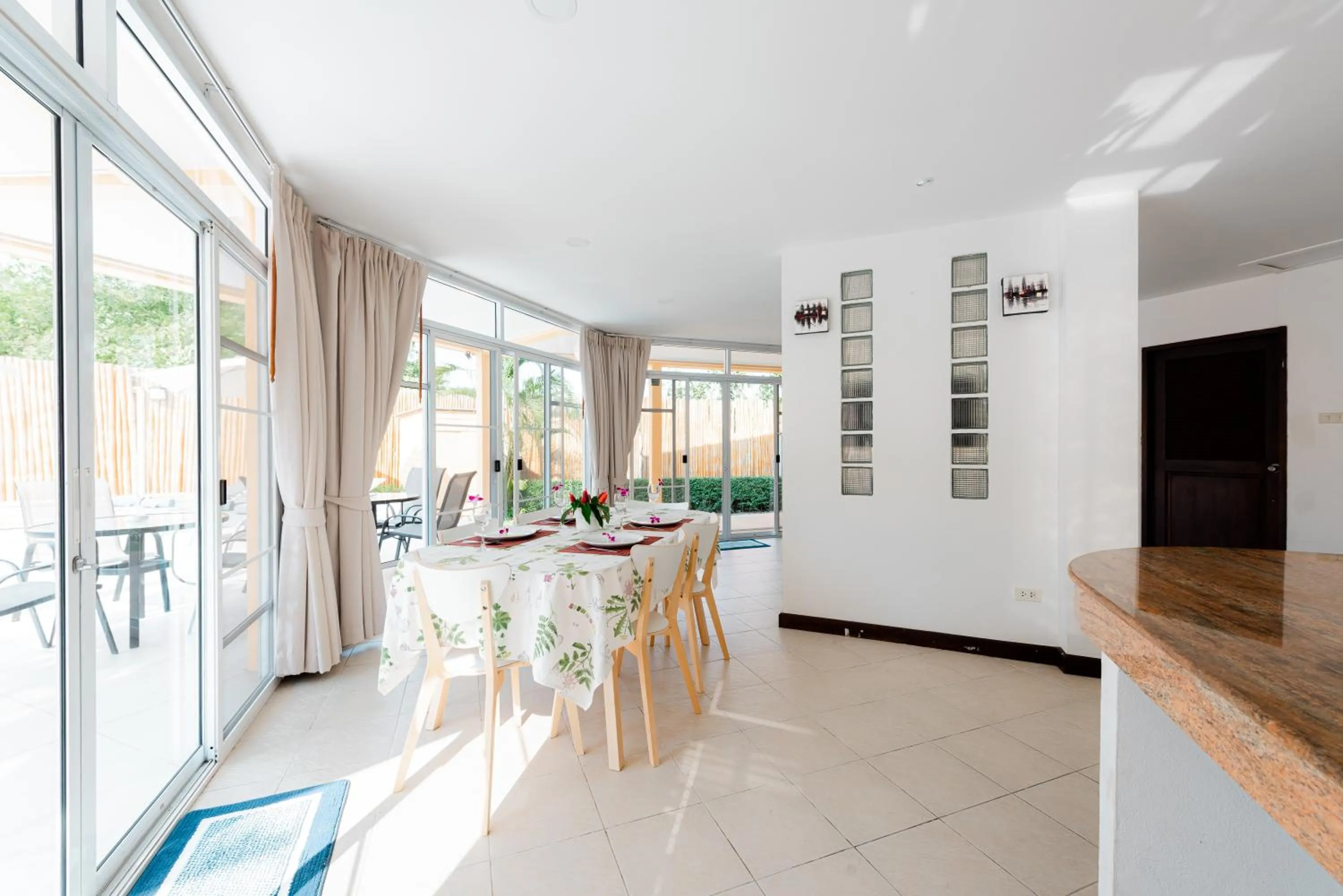 Dining area in Twin Villas Ao Nang