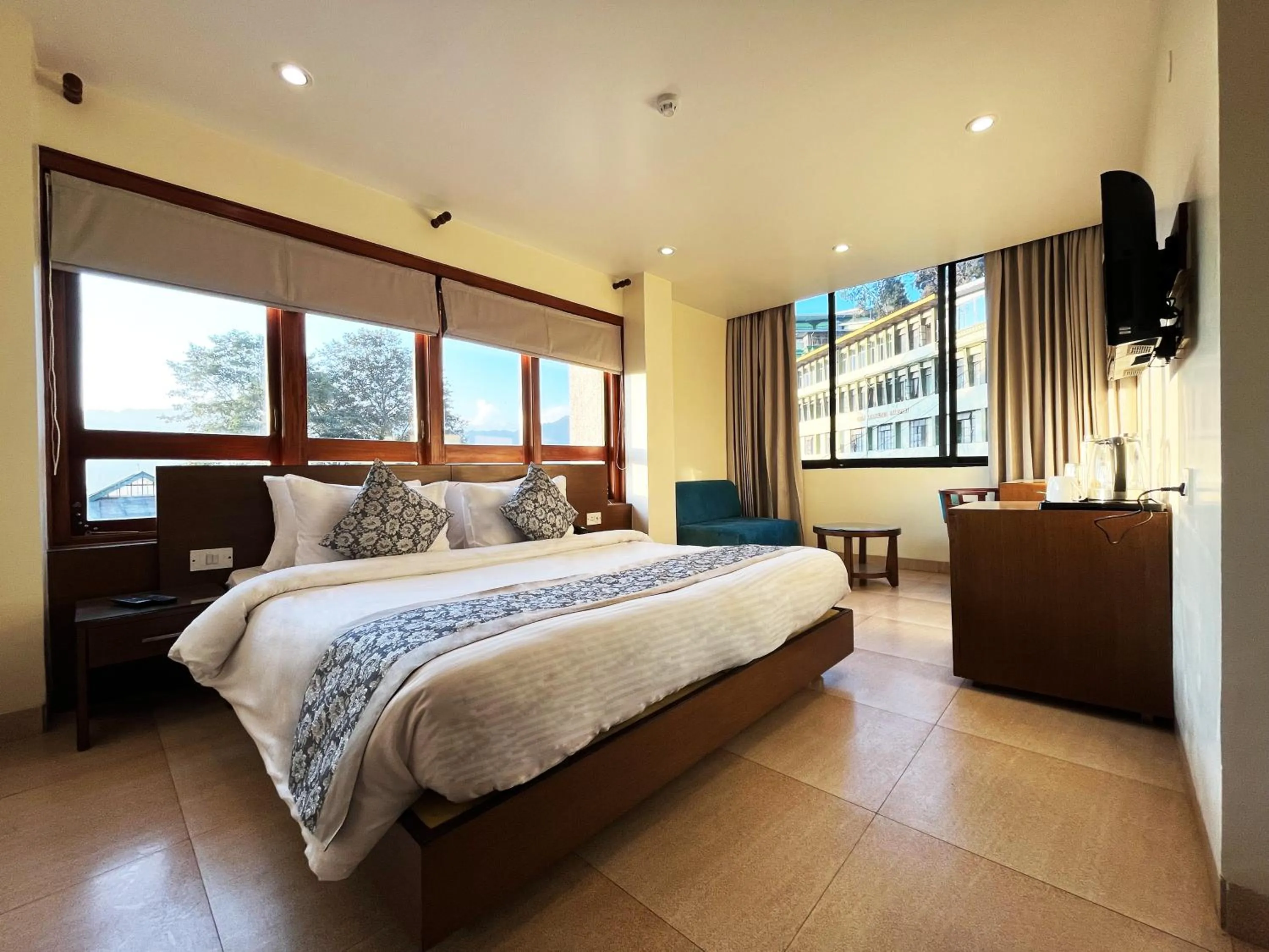 Bedroom, Bed in Cilantro Unwind Delisso Abode,Gangtok