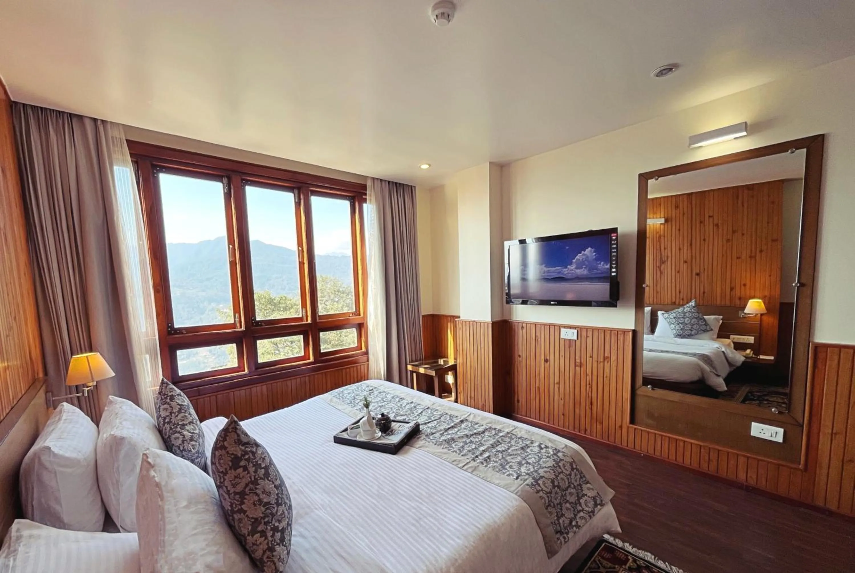 Bedroom, Bed in Cilantro Unwind Delisso Abode,Gangtok