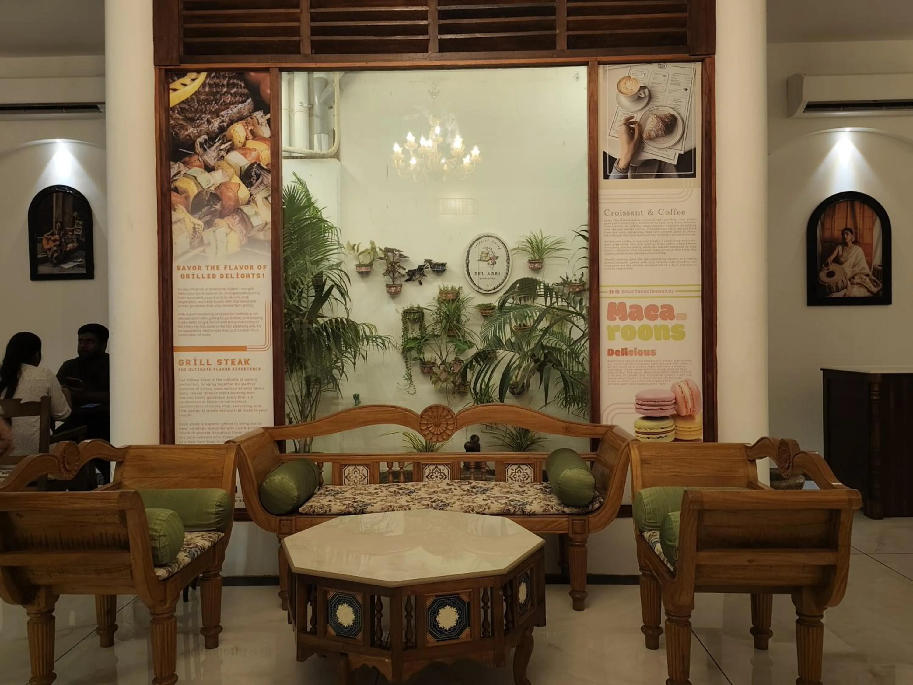 Restaurant/places to eat in Bel Abri Colonial Living, Pondicherry