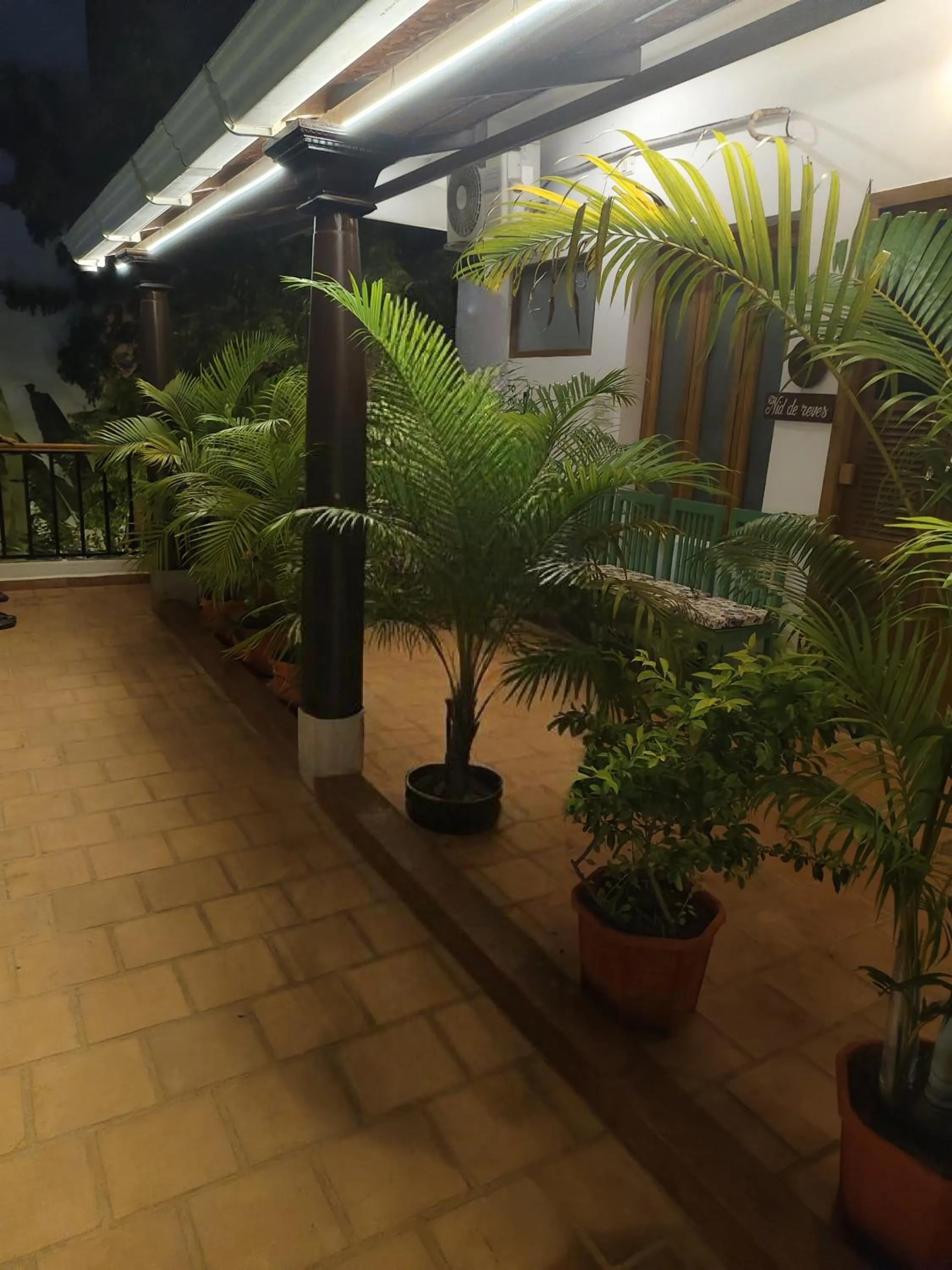 Night in Bel Abri Colonial Living, Pondicherry
