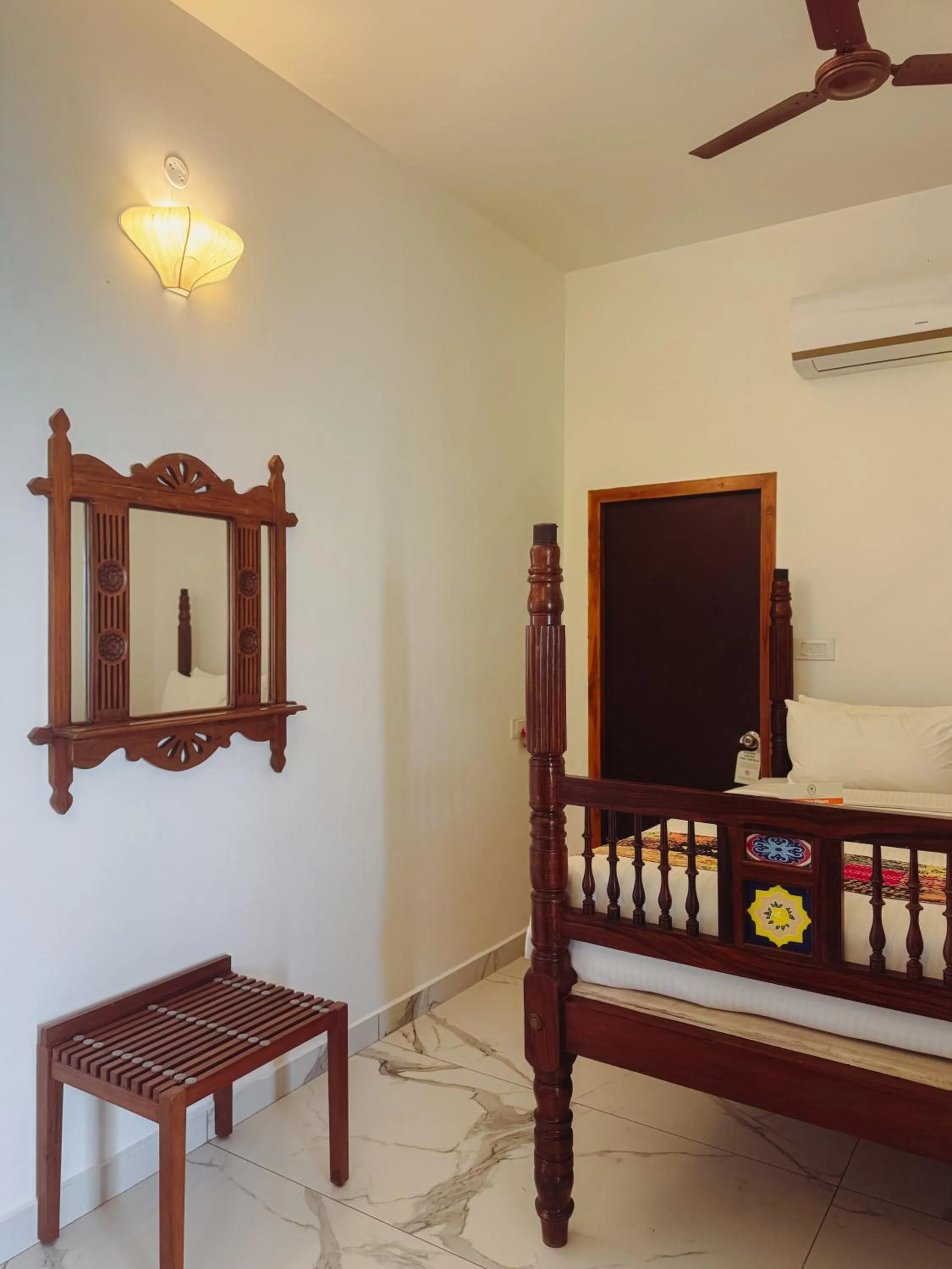 Bedroom in Bel Abri Colonial Living, Pondicherry