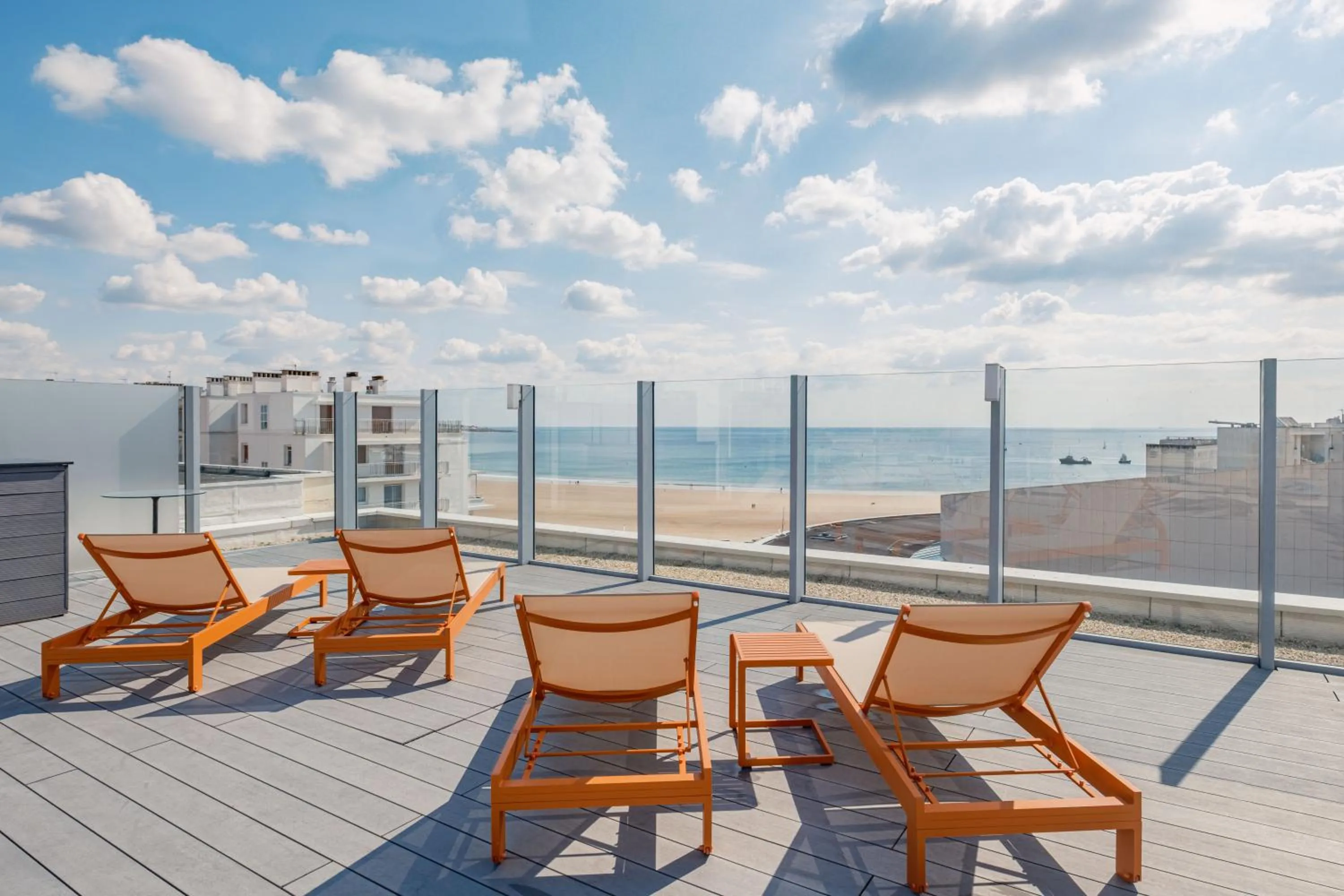 Patio in Hotel Coeur Marin