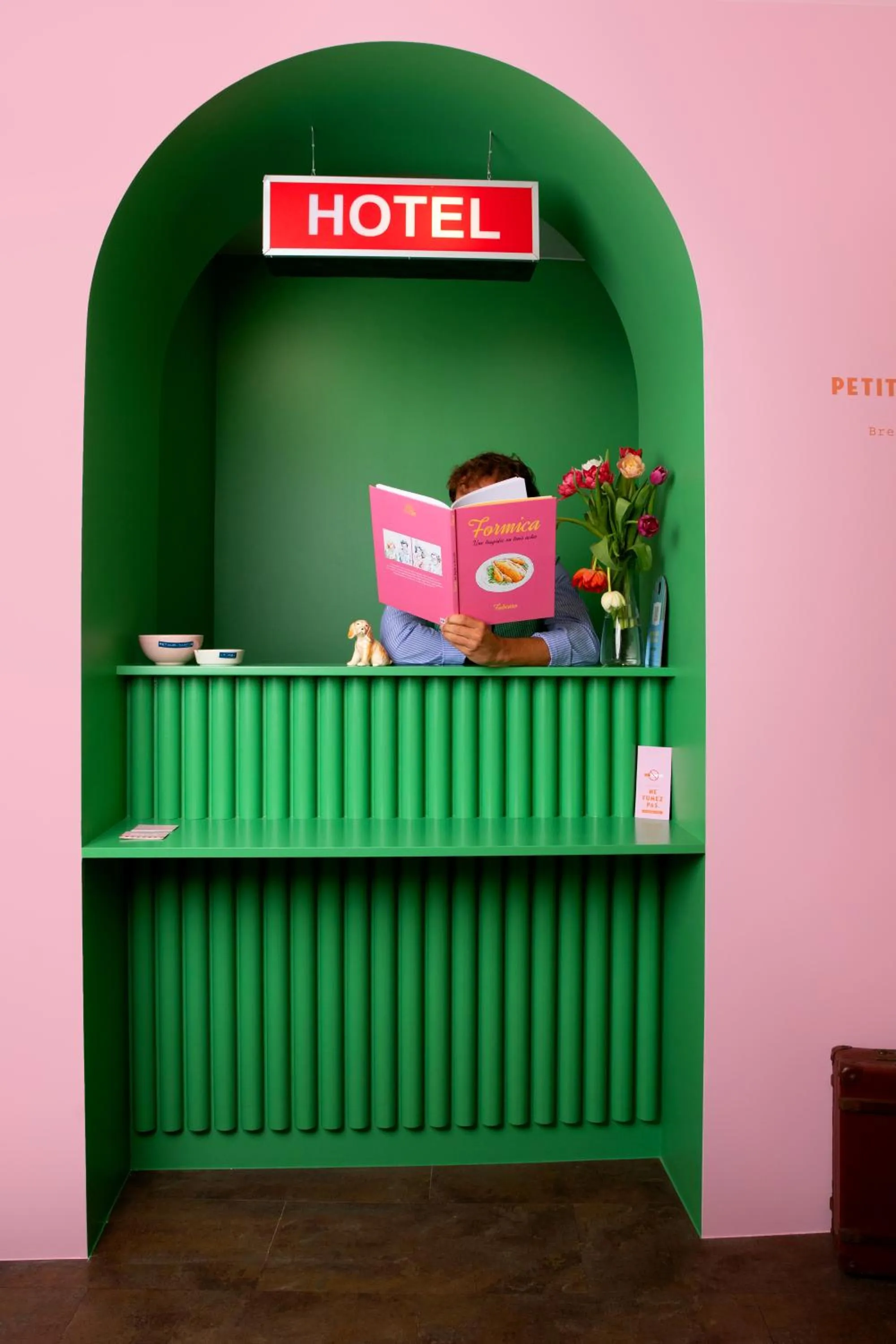 Lobby or reception in DEMAIN Hôtel