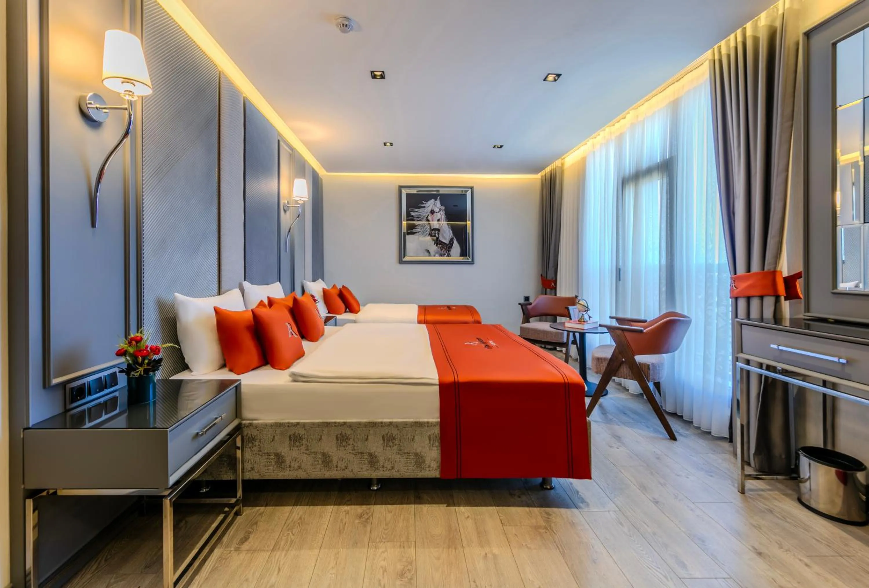 Photo of the whole room, Bed in Atar Airport Hotel - Spa & Wellness