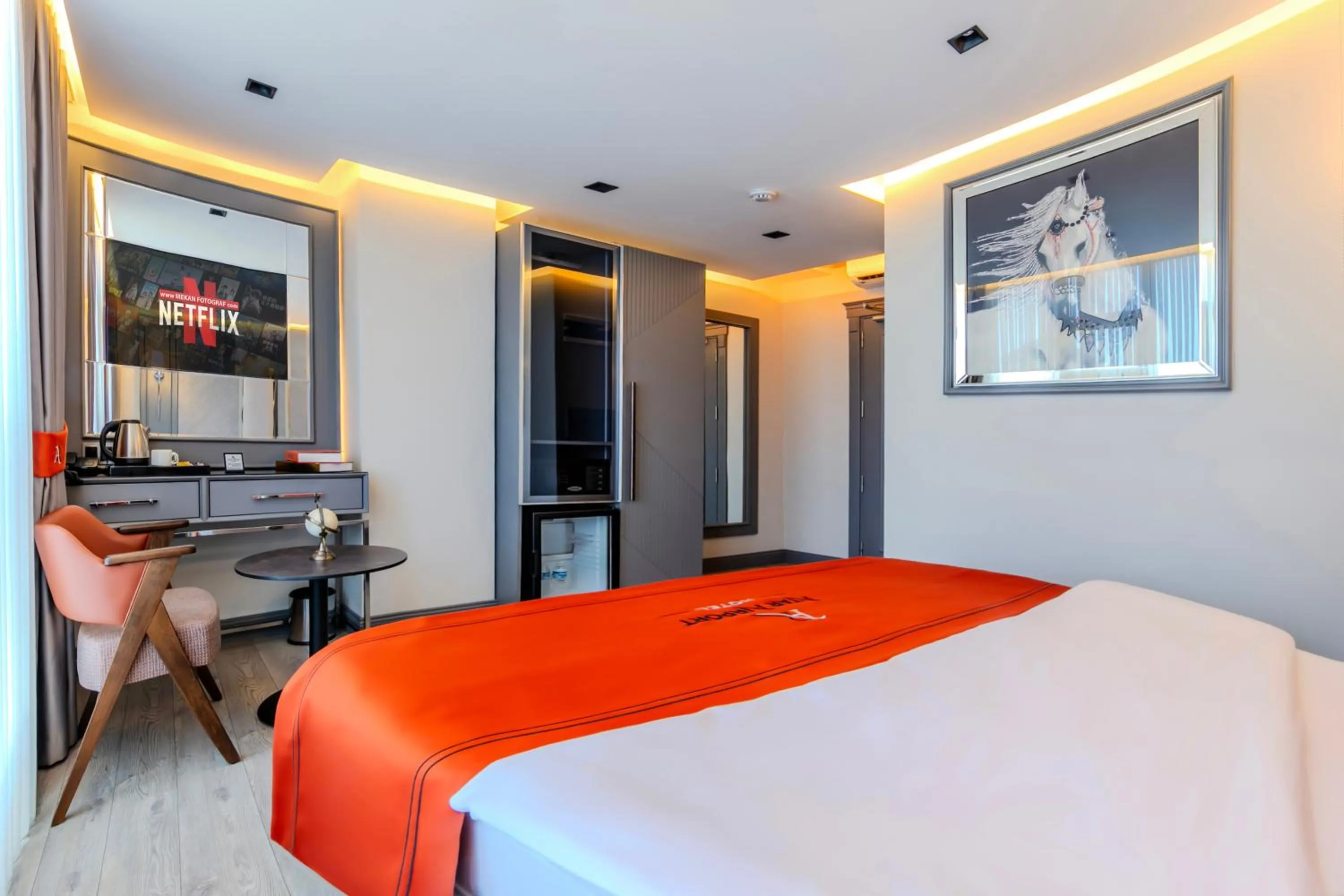 Photo of the whole room, Bed in Atar Airport Hotel - Spa & Wellness