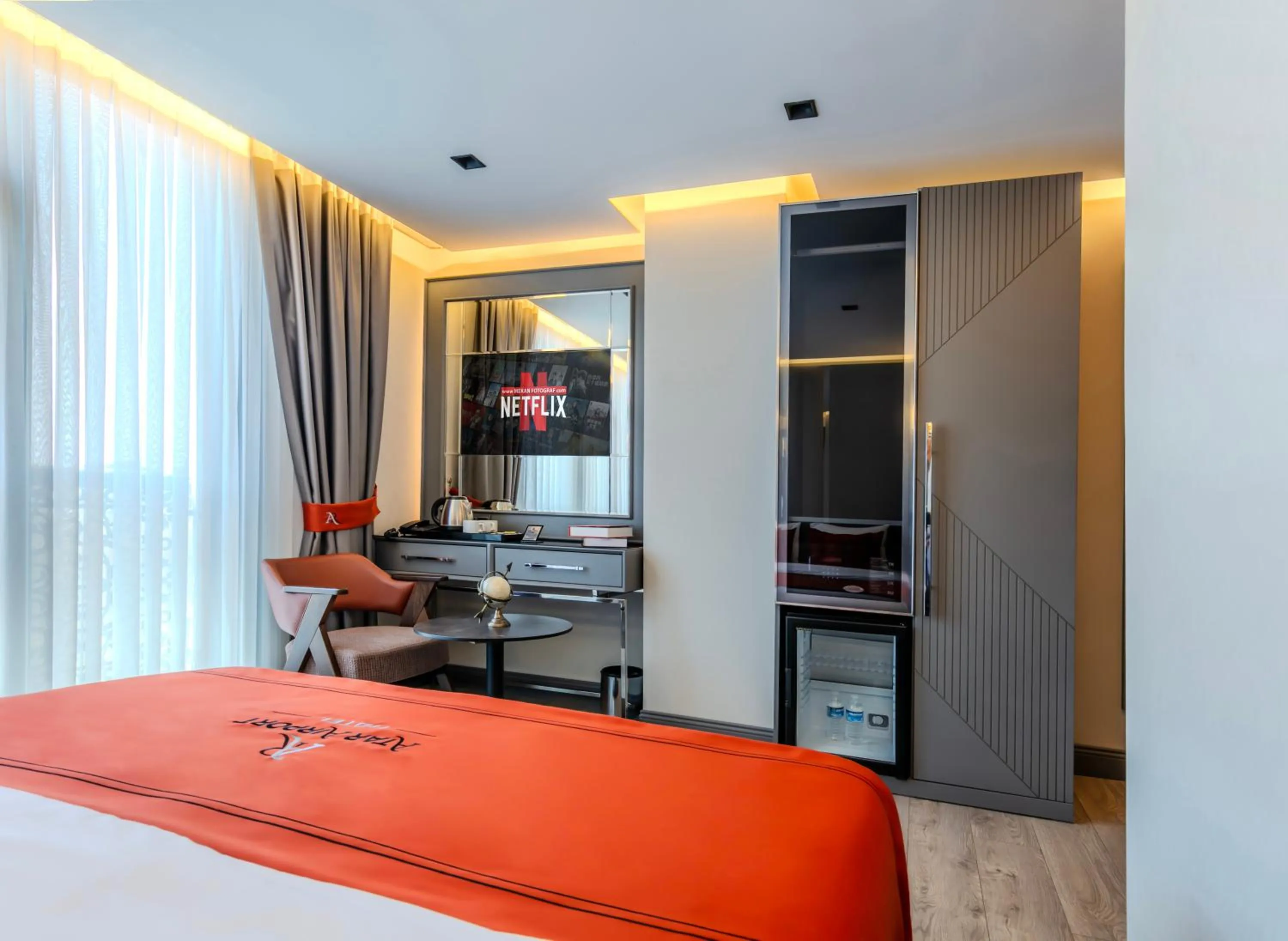 Photo of the whole room, Bed in Atar Airport Hotel - Spa & Wellness