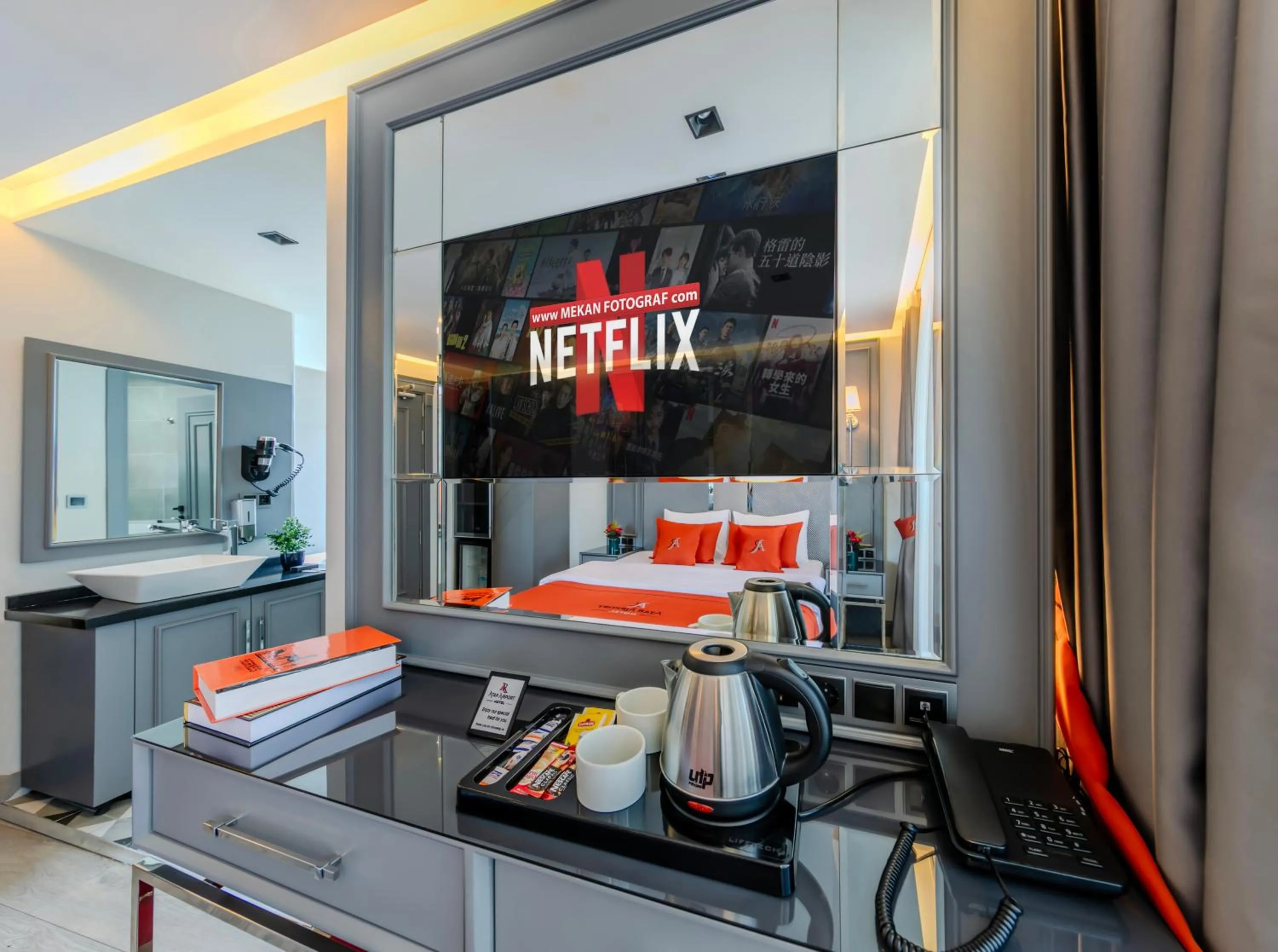 Photo of the whole room in Atar Airport Hotel - Spa & Wellness