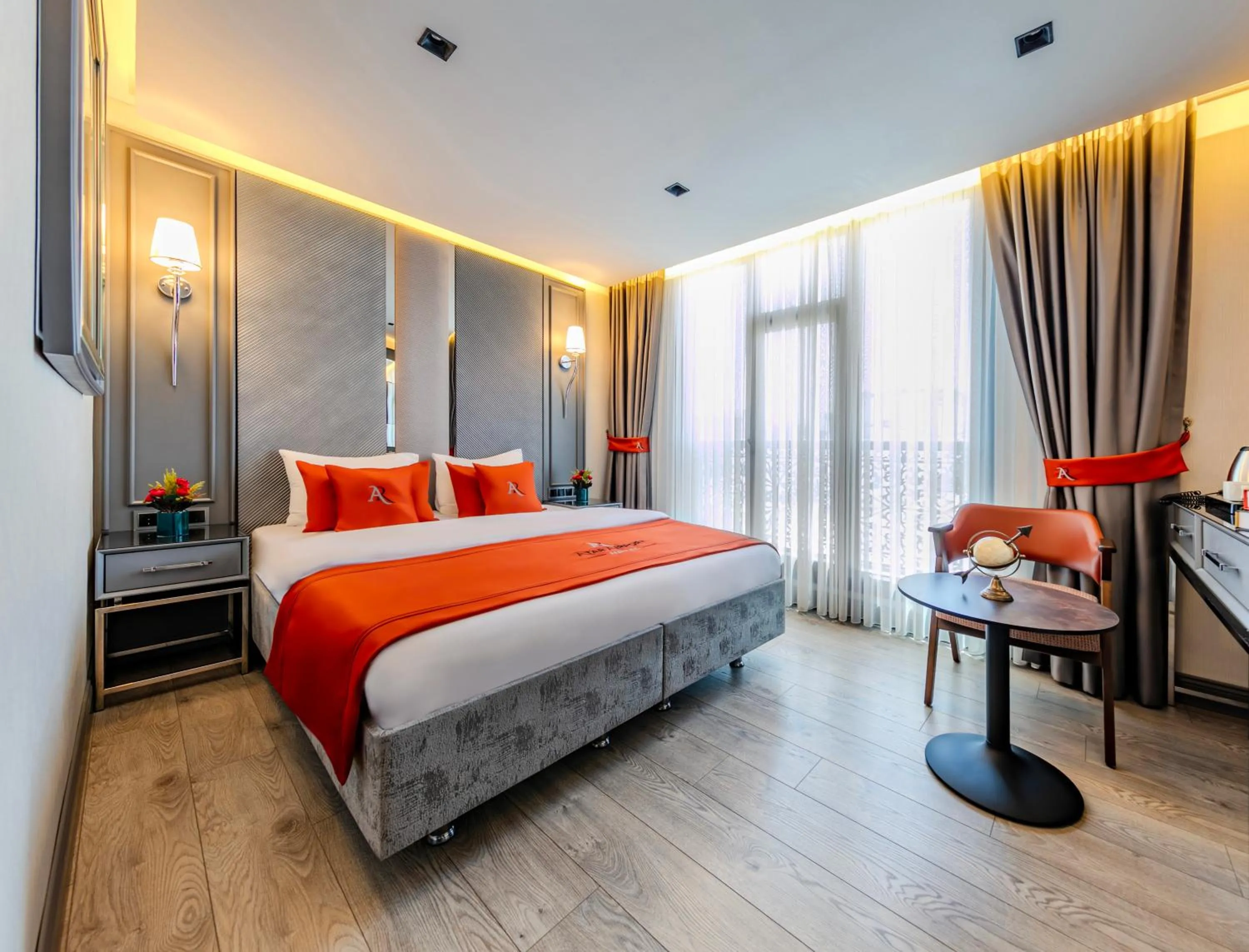 Photo of the whole room, Bed in Atar Airport Hotel - Spa & Wellness