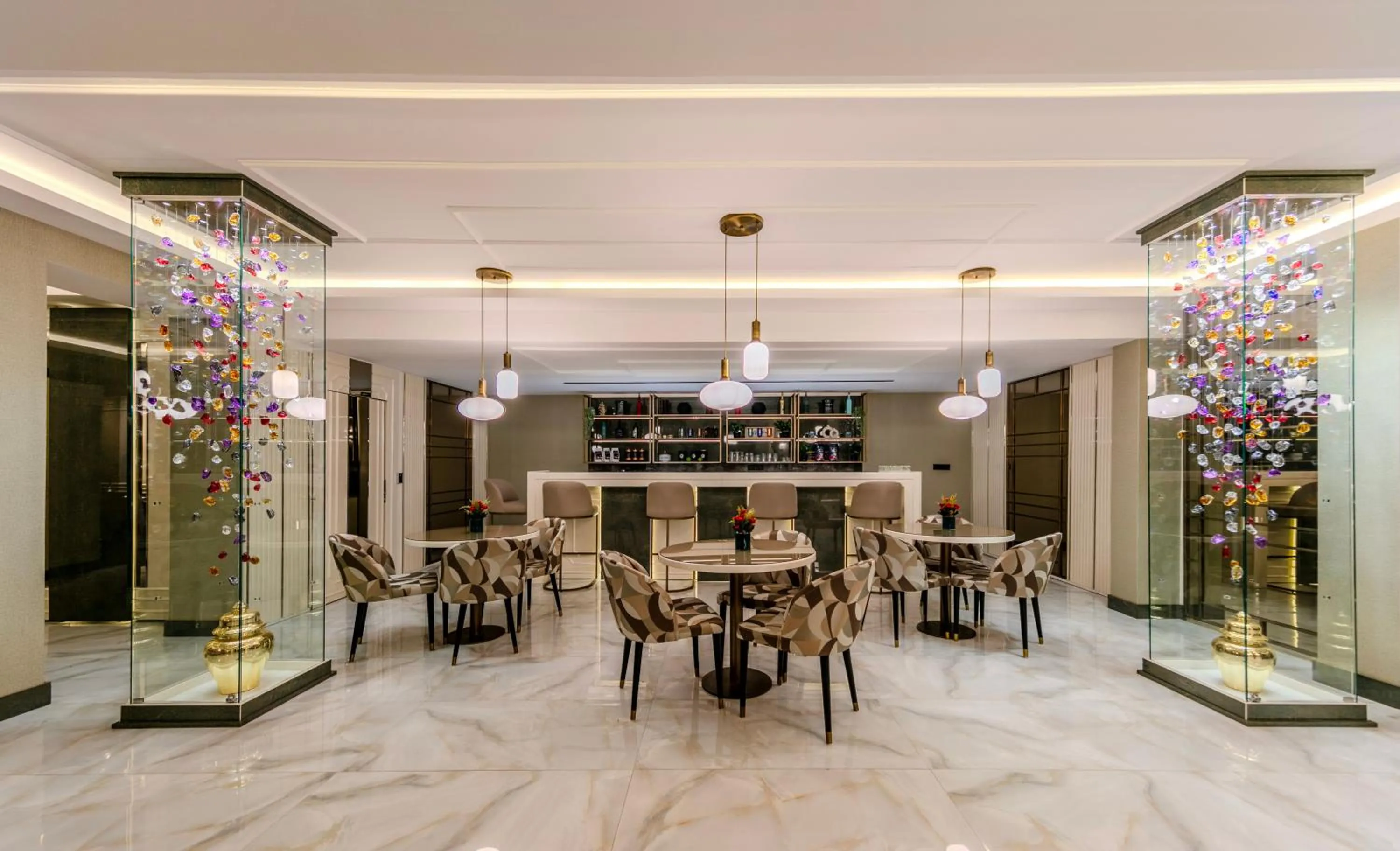 Lobby or reception in Atar Airport Hotel - Spa & Wellness