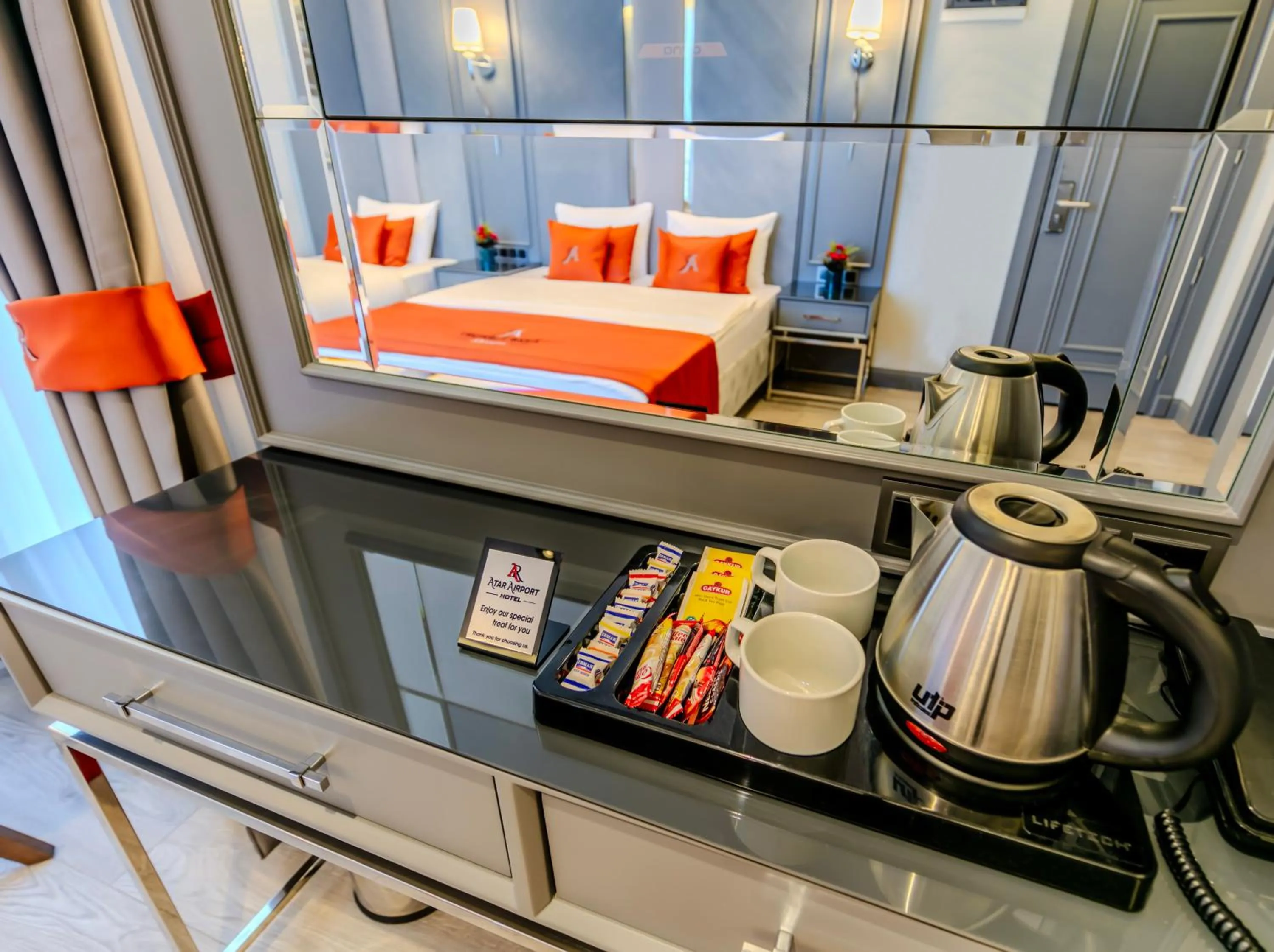 Photo of the whole room, Bed in Atar Airport Hotel - Spa & Wellness