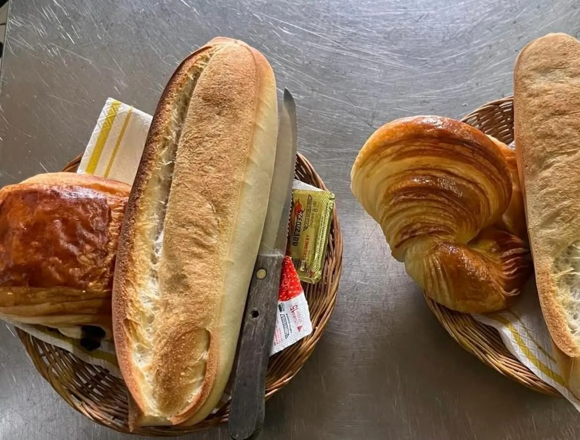 Breakfast in Tropical Village Resort