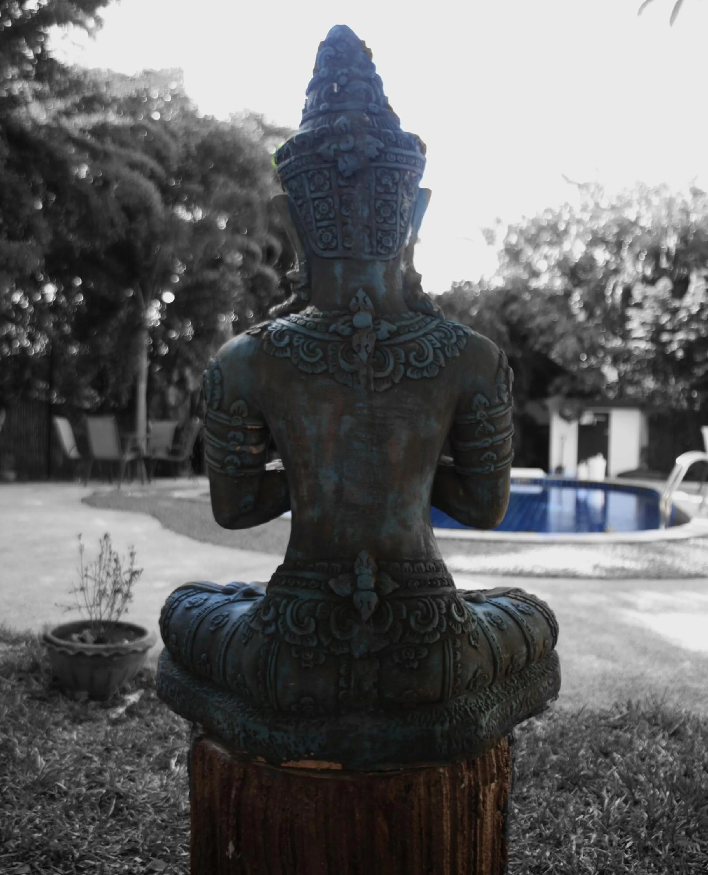 Garden in Tropical Village Resort