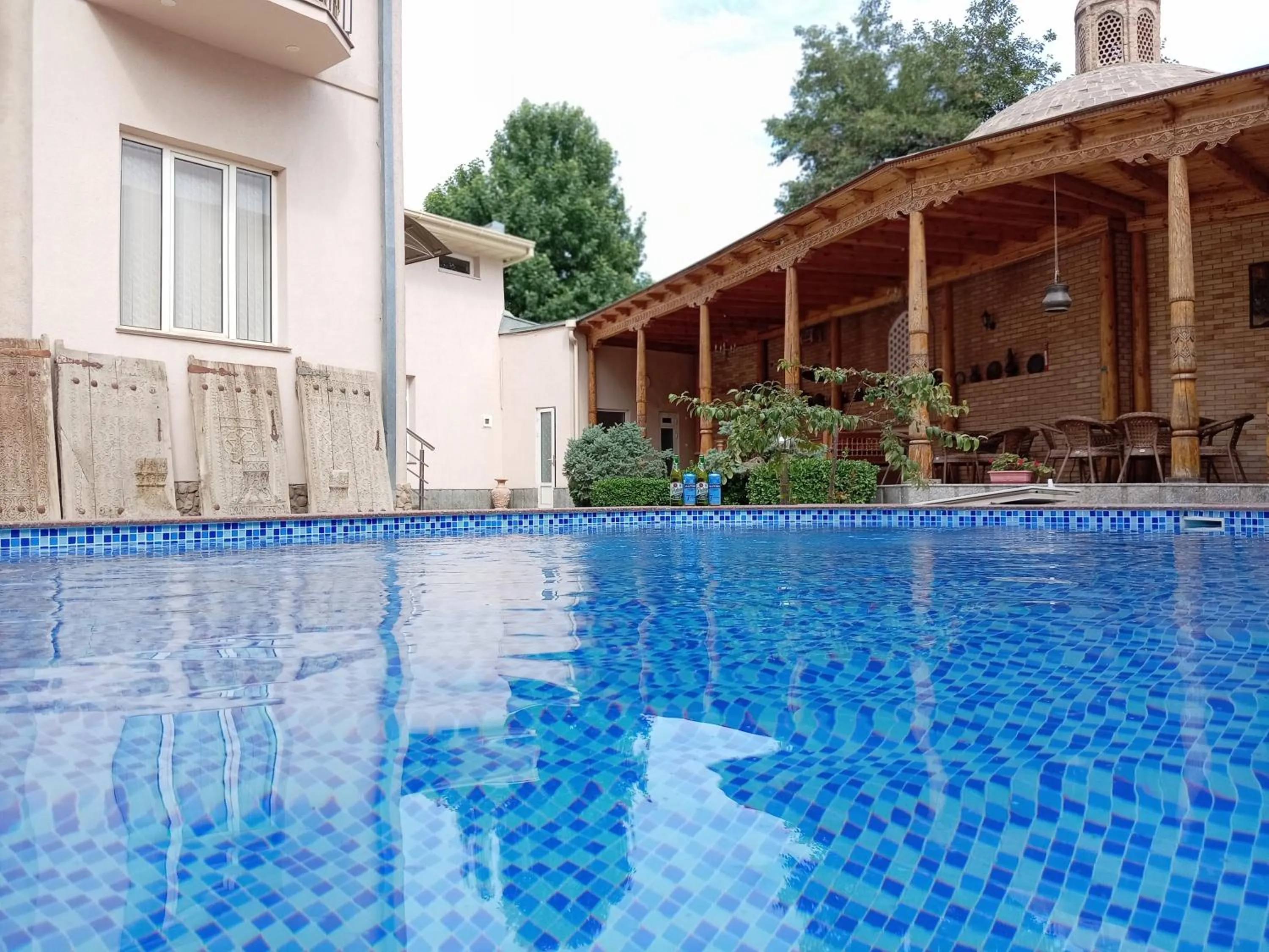 Pool view in ZARINA SAMARKAND