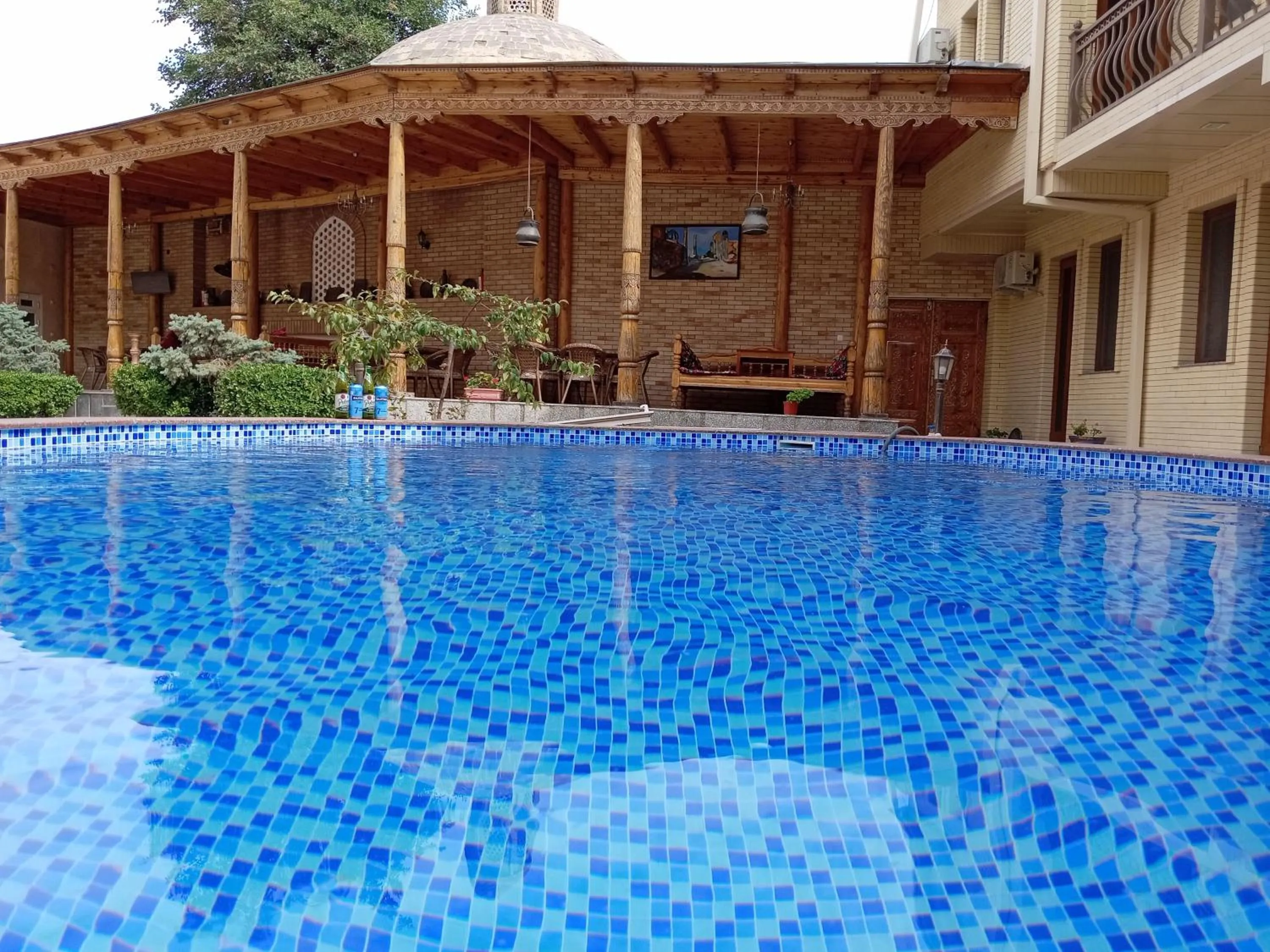 Pool view in ZARINA SAMARKAND