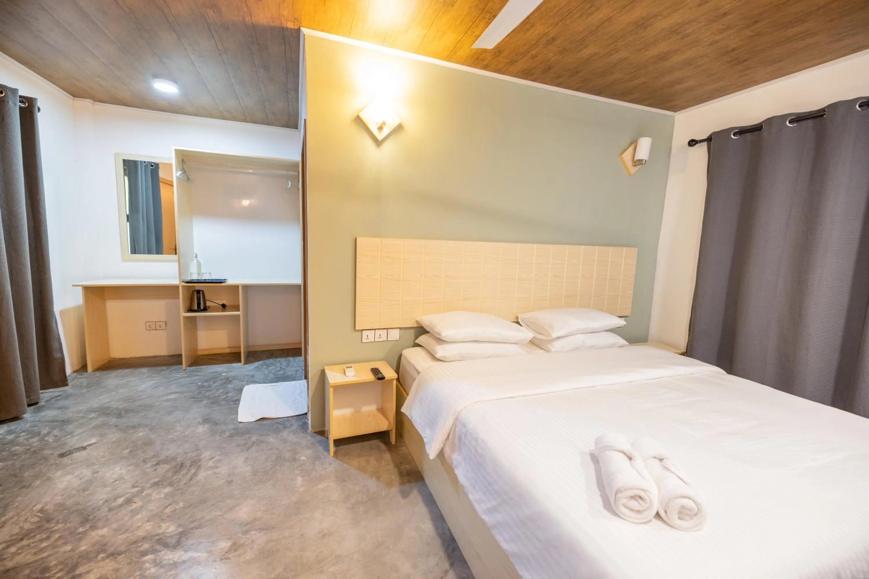 Bedroom in The Zen Den