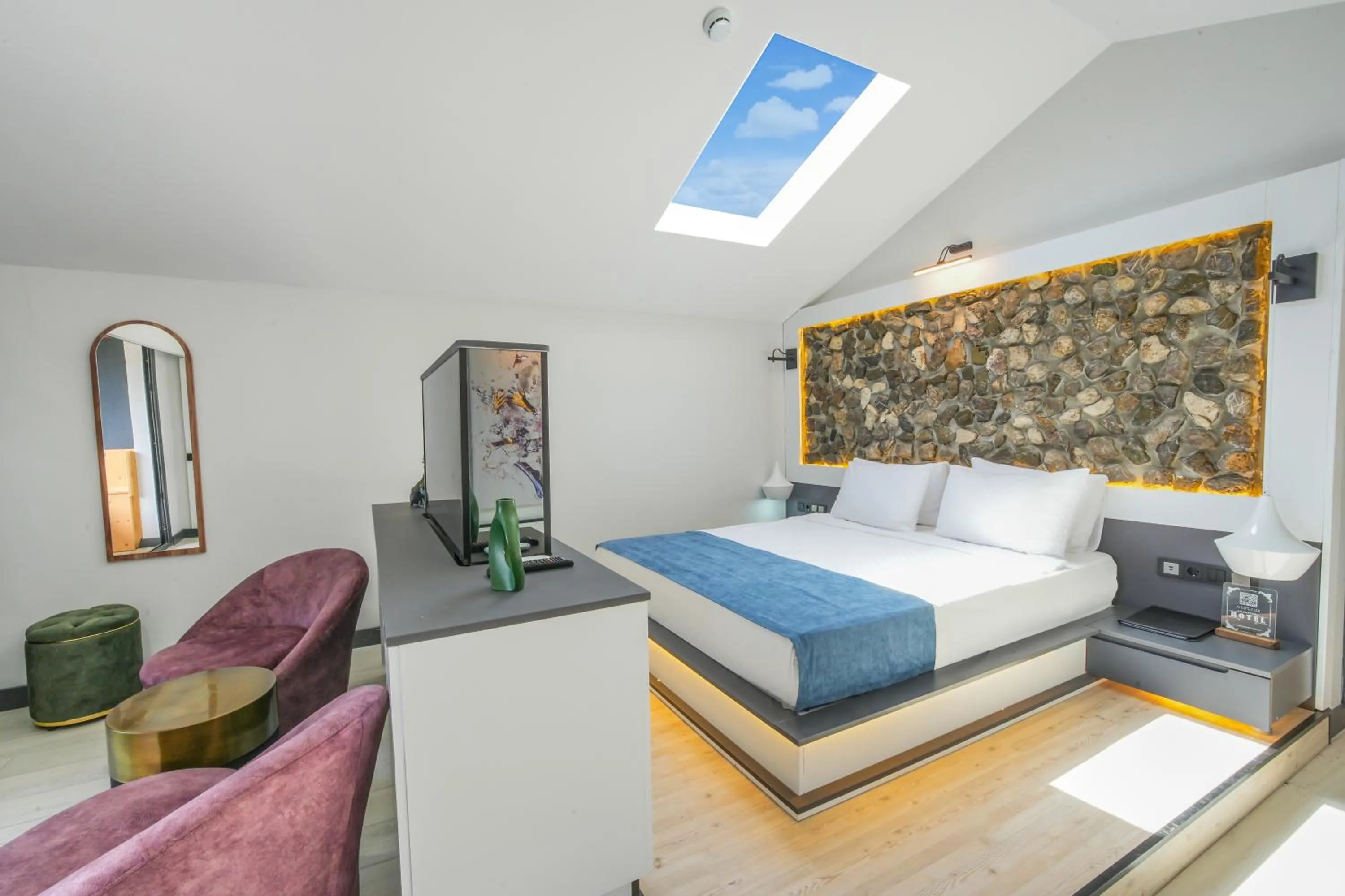 Bed in Ramitos Boutique Hotel