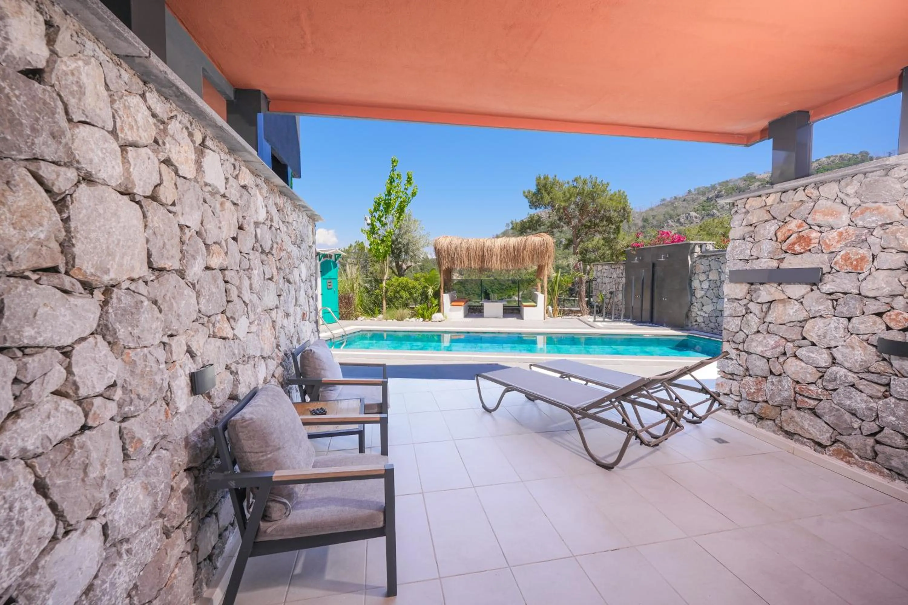 Pool view in Ramitos Boutique Hotel