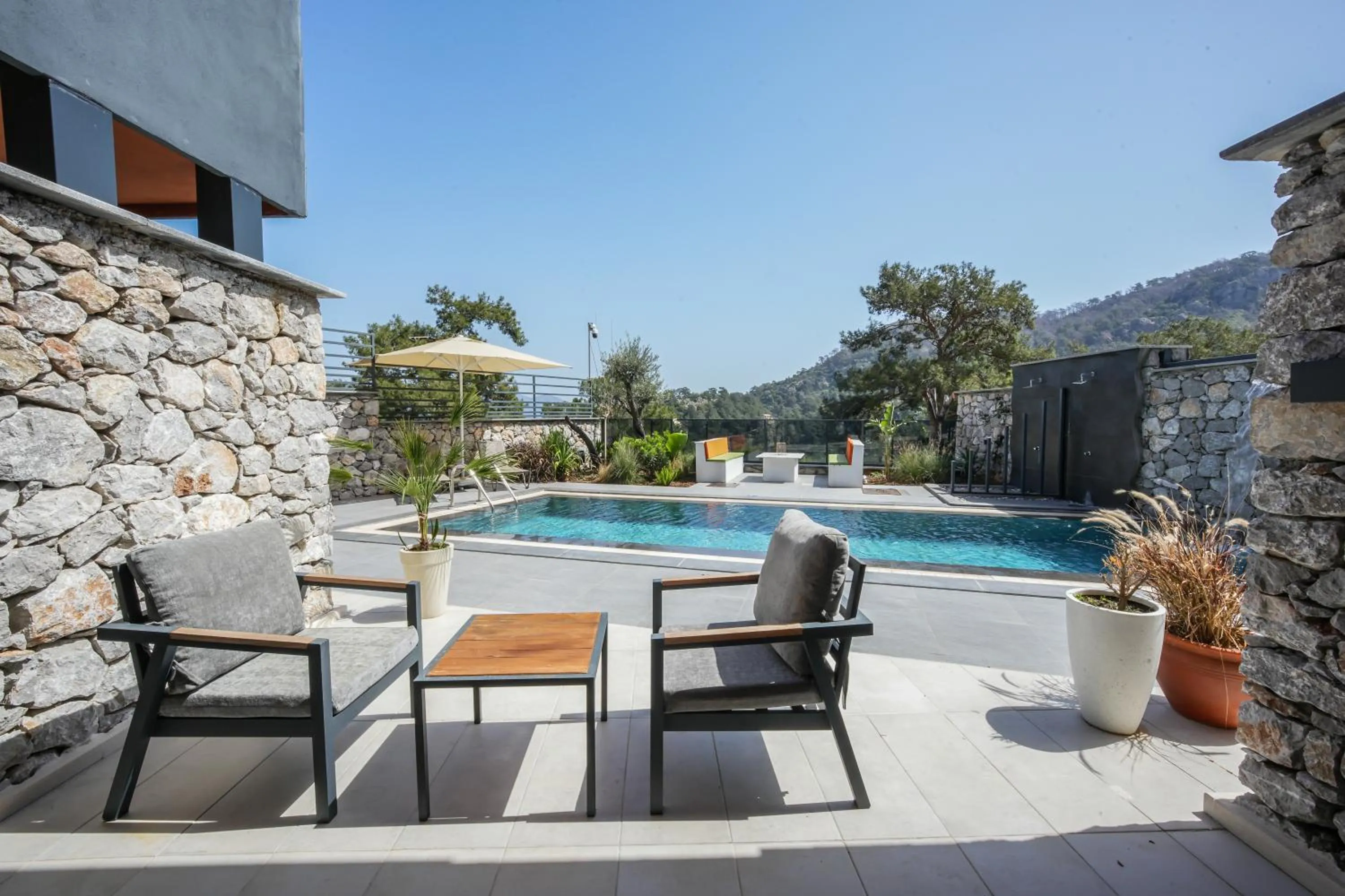 Patio in Ramitos Boutique Hotel