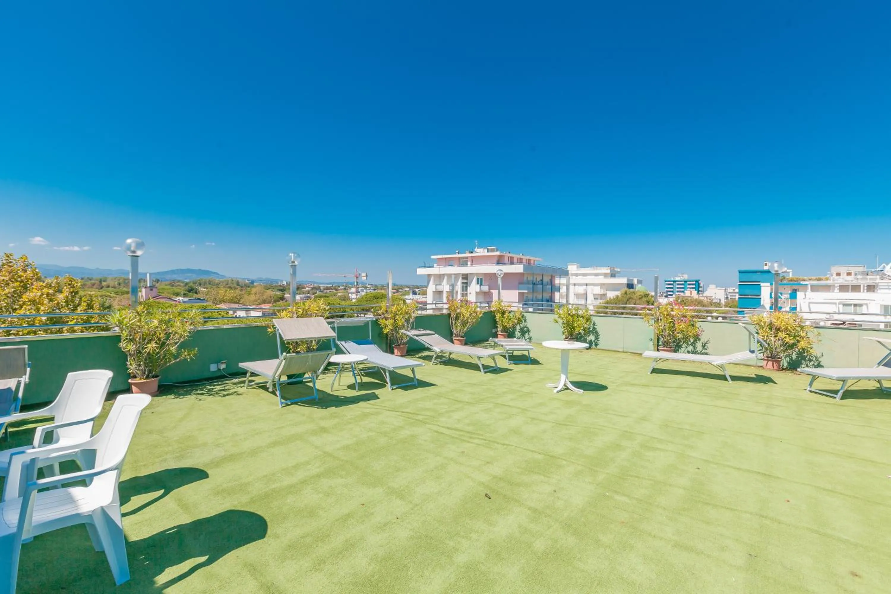 Balcony/Terrace in Hotel Patrizia