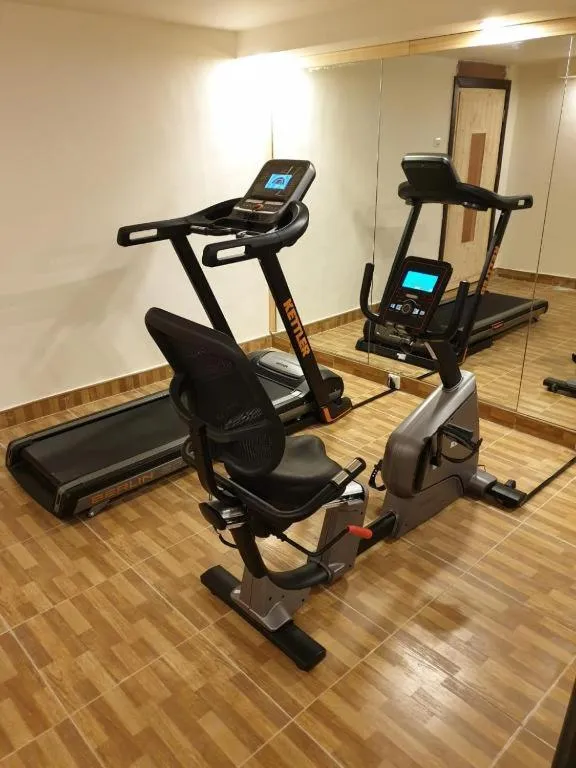 Fitness centre/facilities in Yafko Hotel