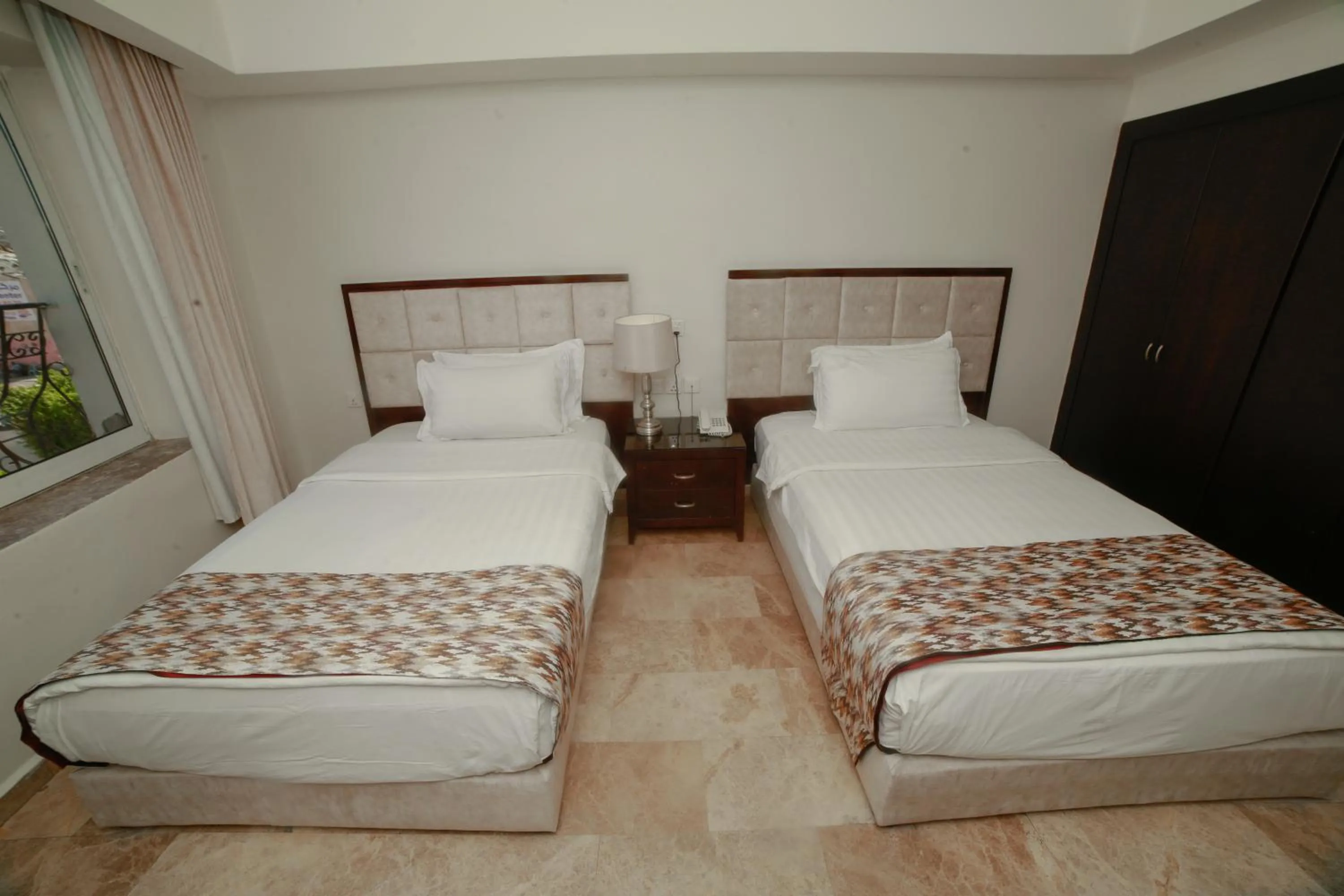 Bed in Yafko Hotel