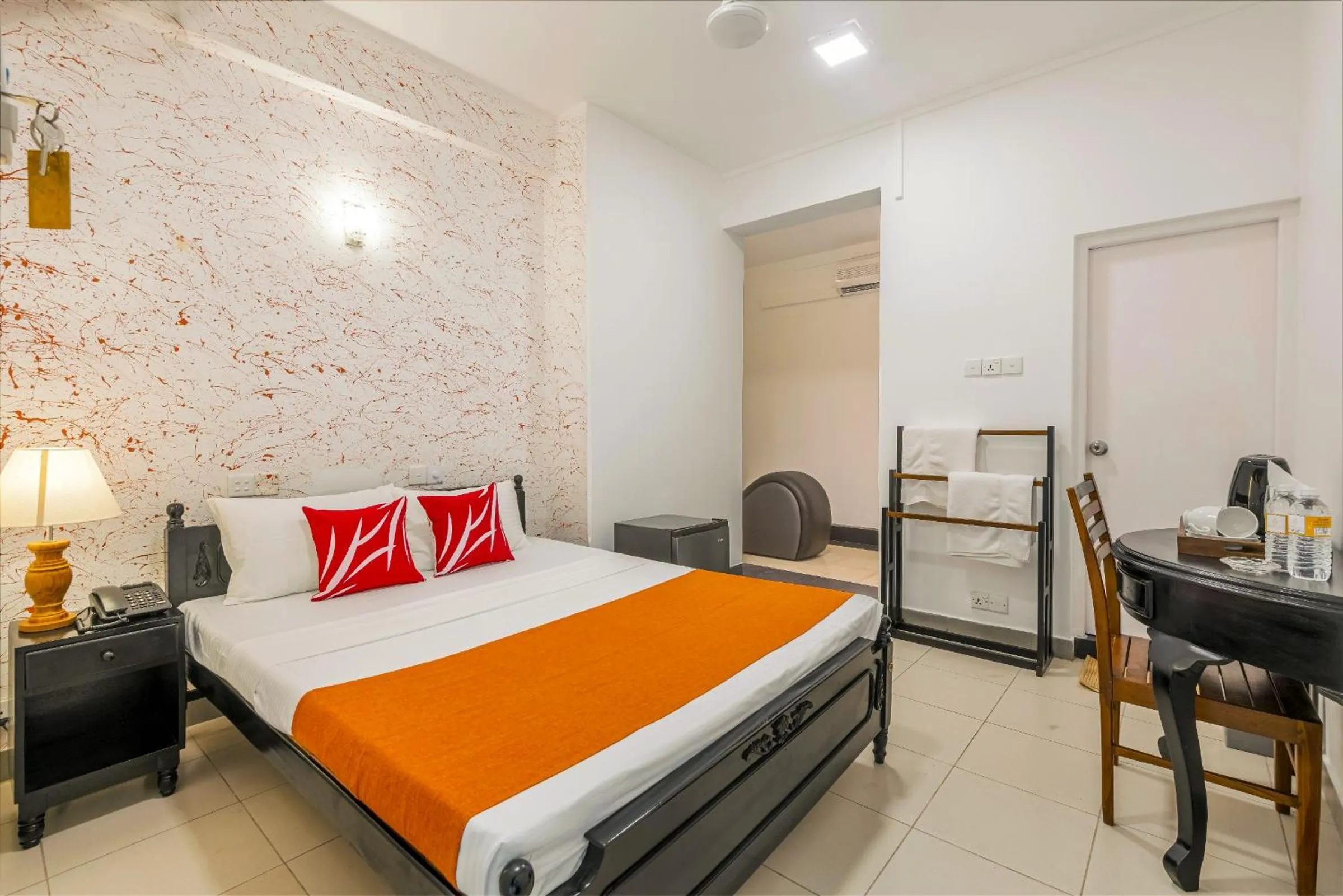 Bed in Beverly Hills Hotel