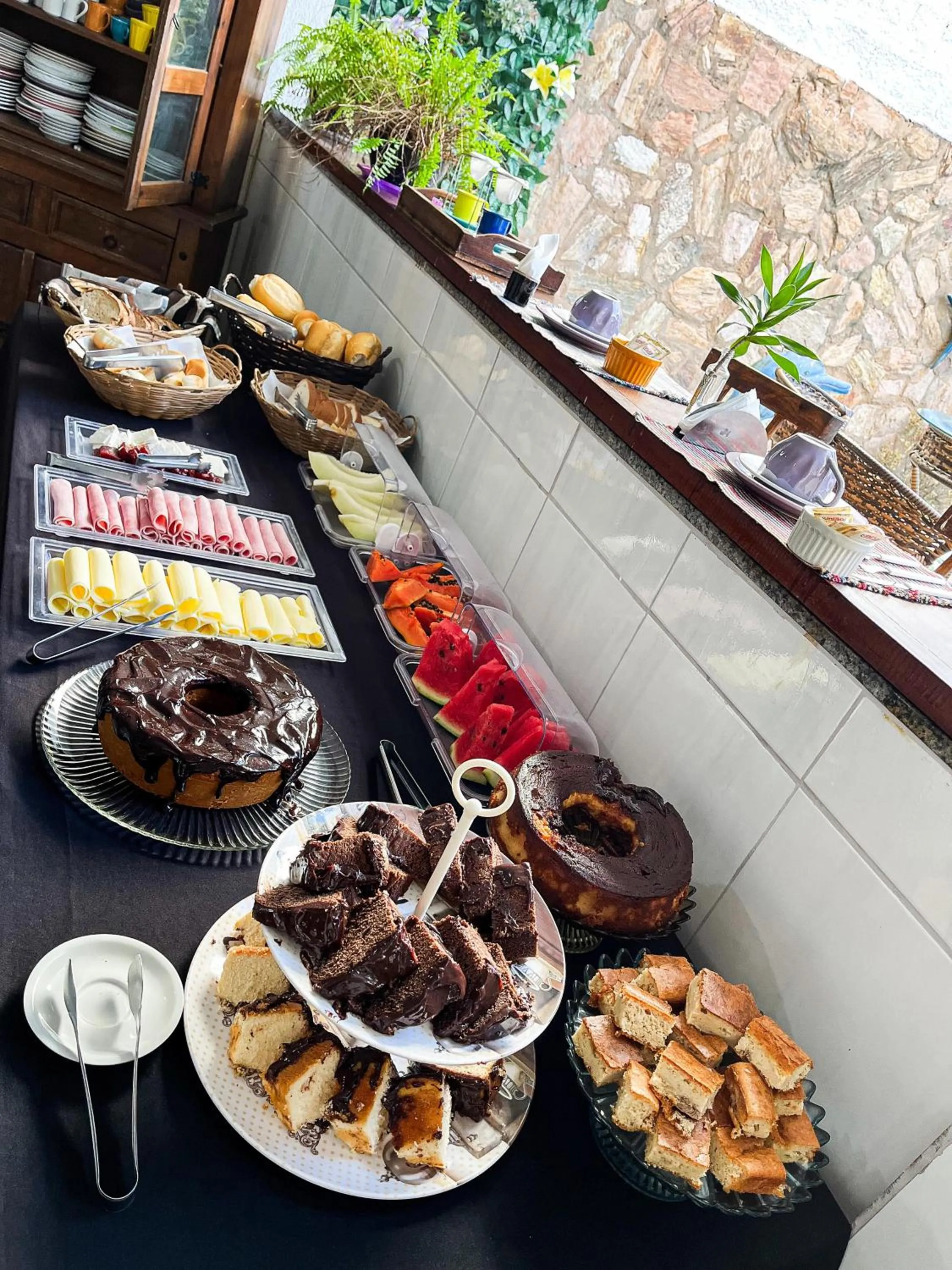 Food and drinks in Pousada Villa Real Paraty - Localização e café da manhã EXCELENTES"