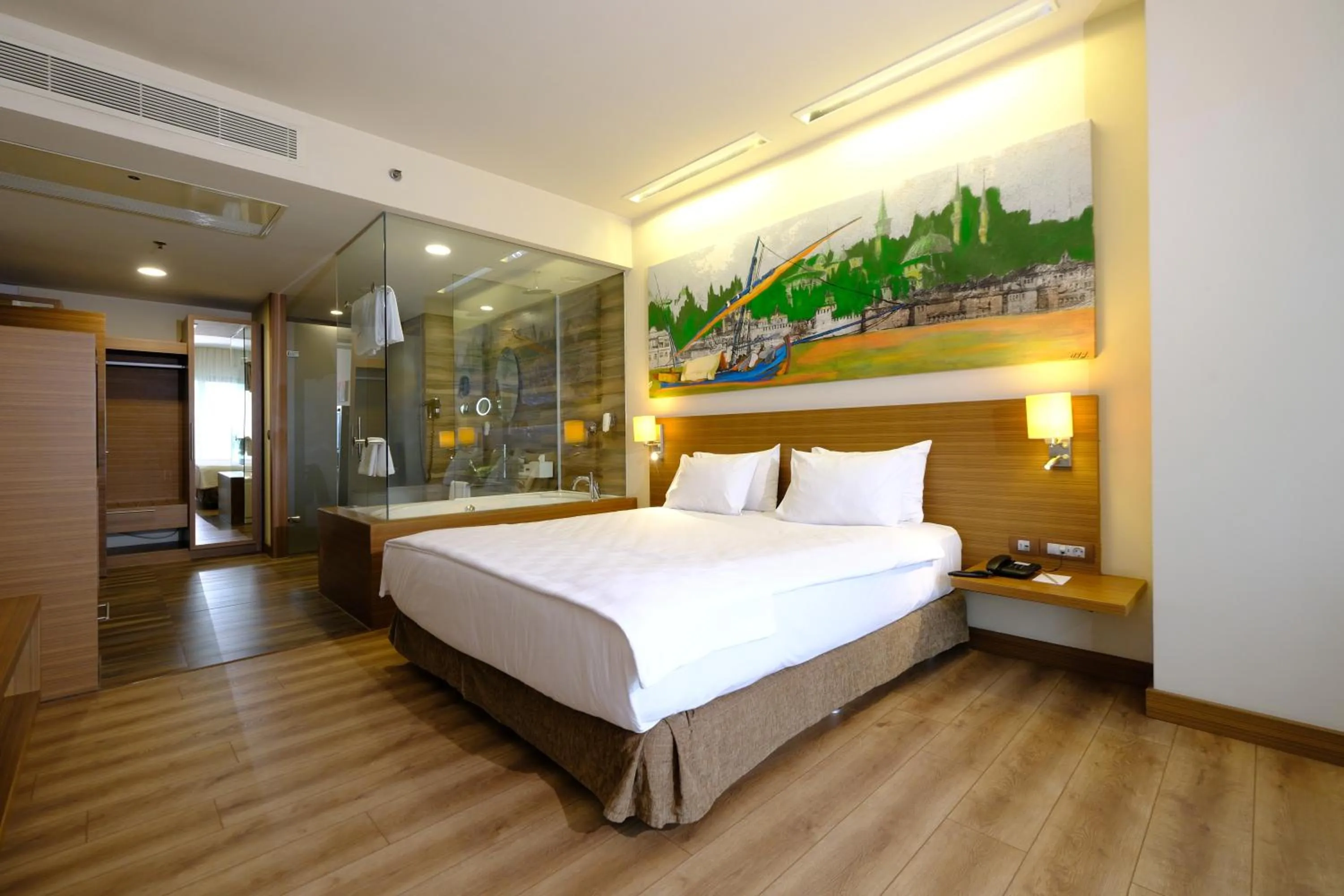Photo of the whole room, Bed in Gorrion Hotel Istanbul