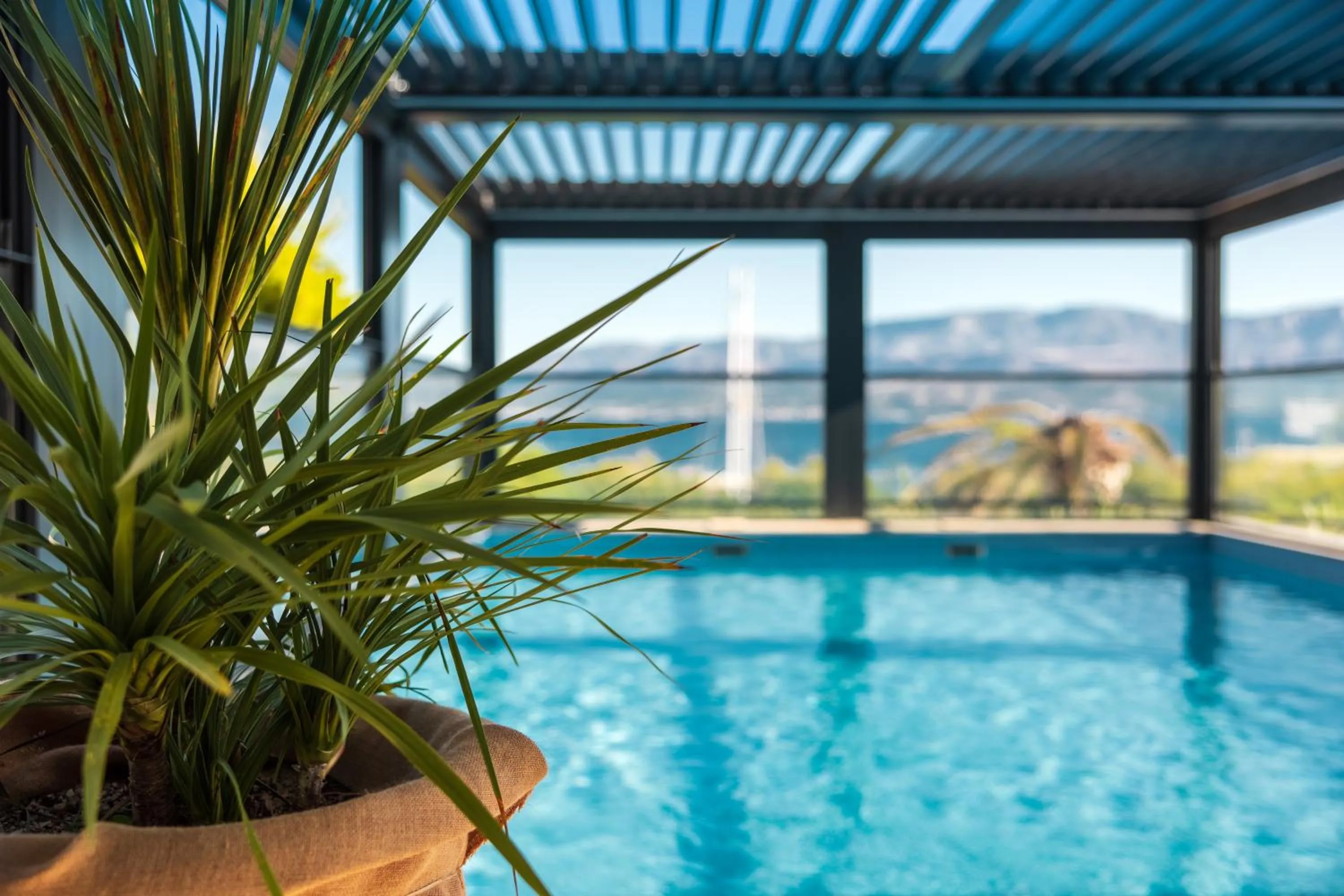 Swimming pool in Hotel Osam - Adults Only