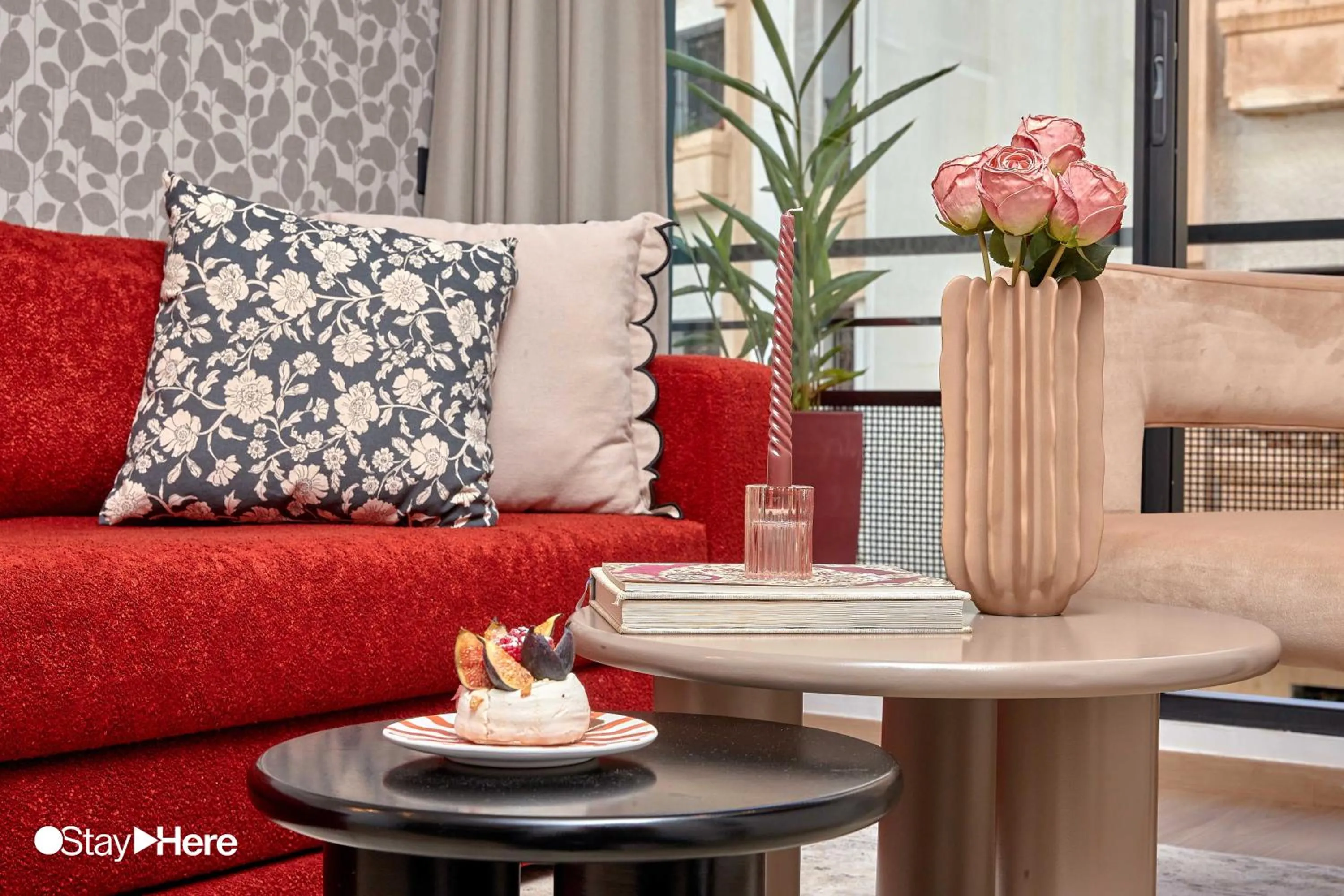 Living room in Stayhere Casablanca - Maarif - Elite Residence