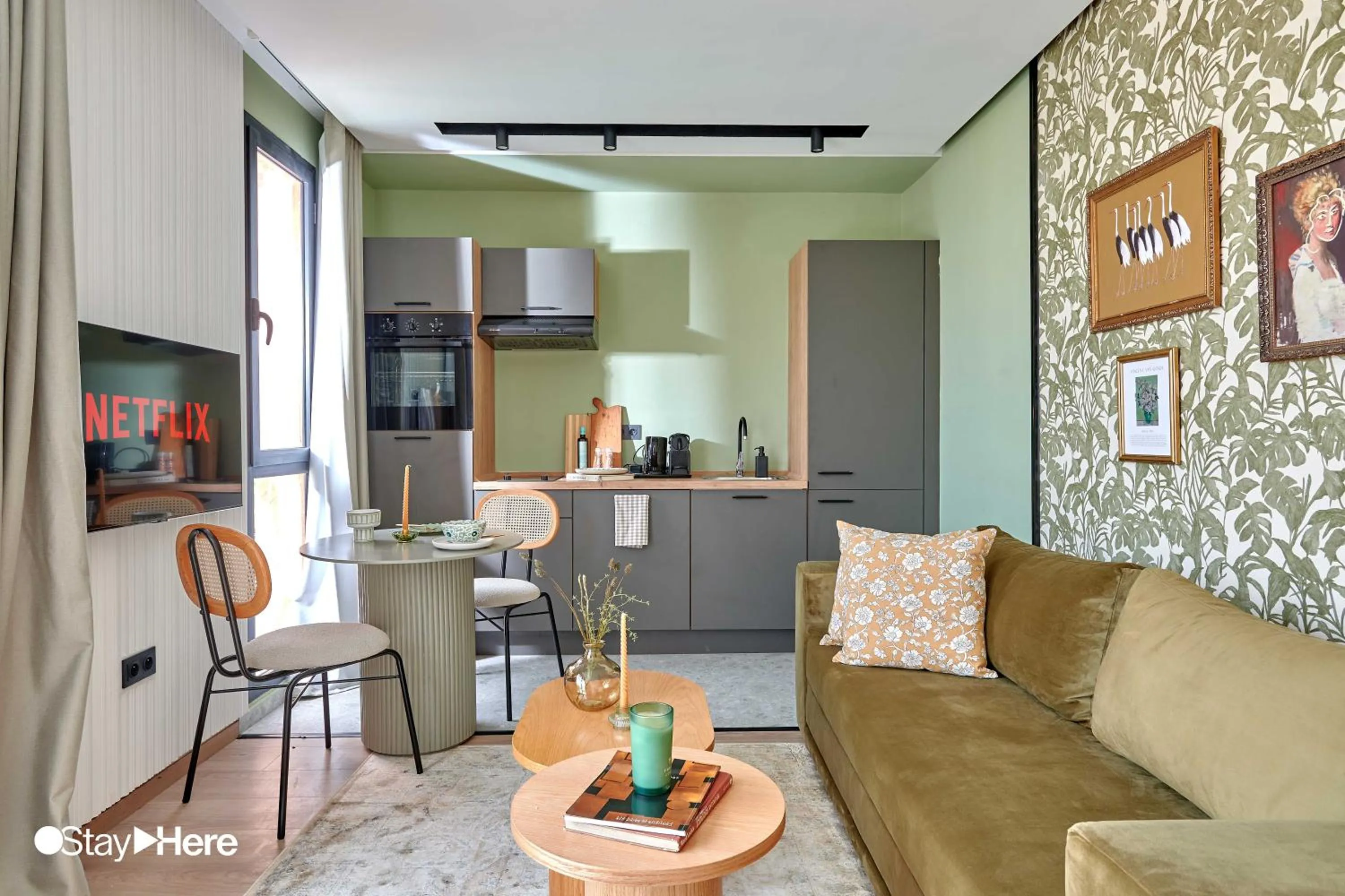 TV and multimedia in Stayhere Casablanca - Maarif - Elite Residence