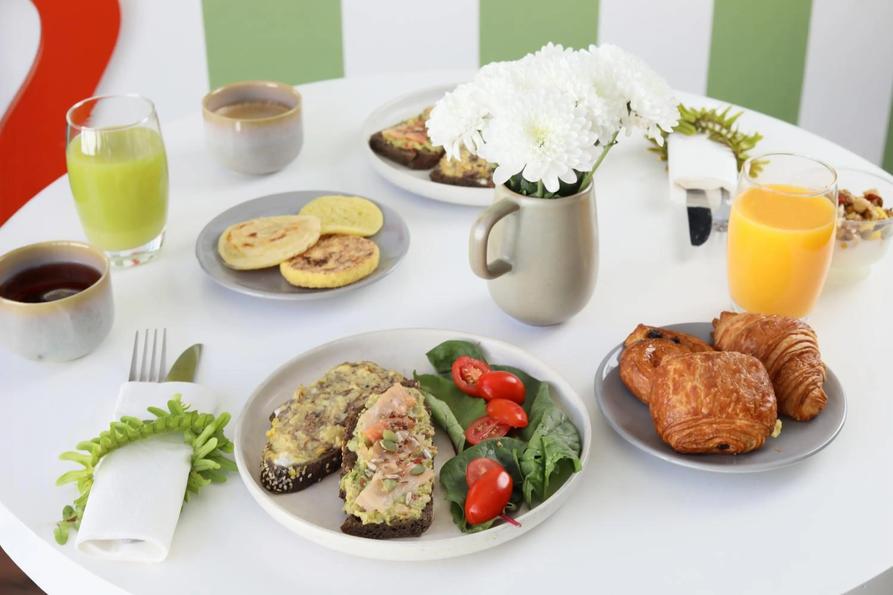 Breakfast in Stayhere Casablanca - Maarif - Elite Residence