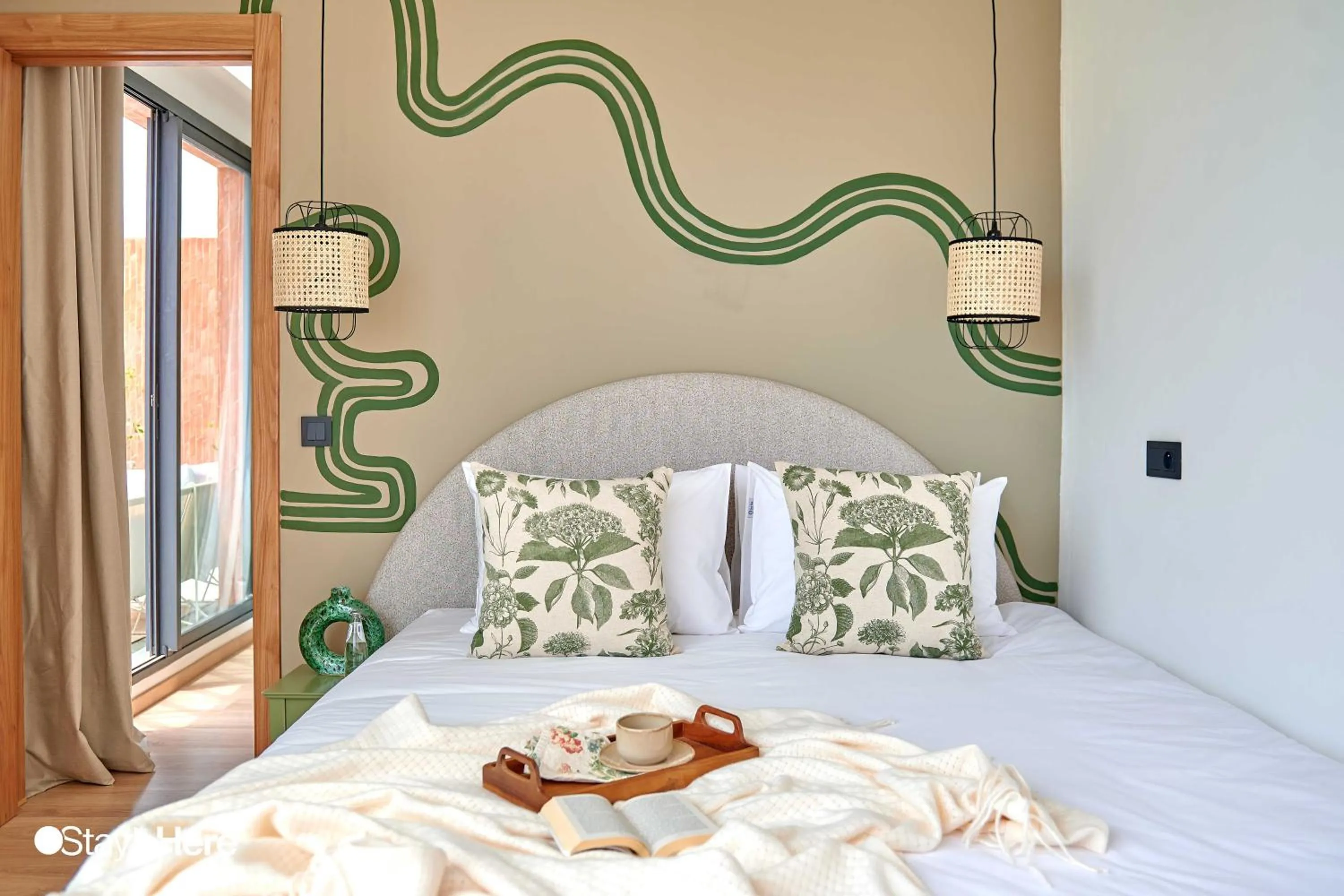 Bed in Stayhere Casablanca - Maarif - Elite Residence