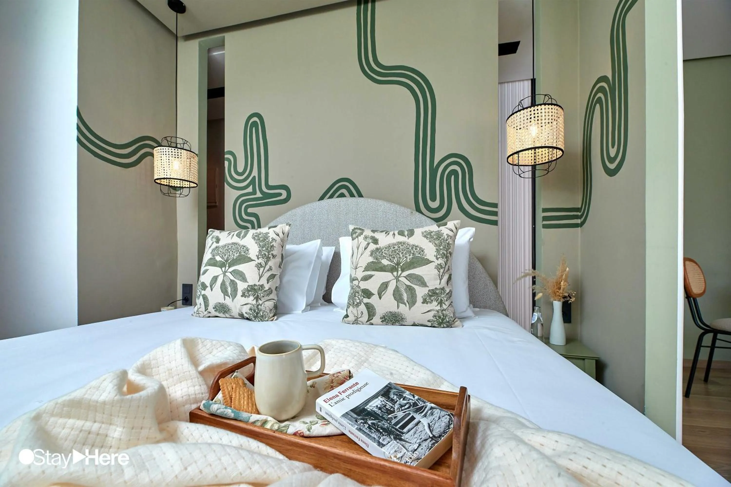 Bedroom, Bed in Stayhere Casablanca - Maarif - Elite Residence